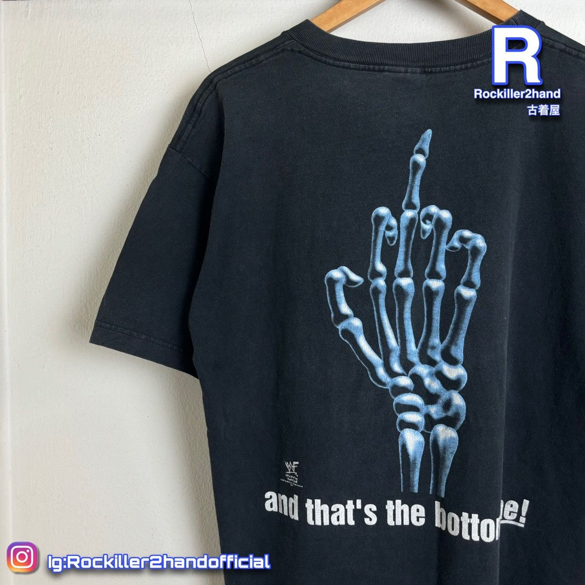 Vintage × WWE Vintage 1998 Stone cold T-Shirt Size US XL / EU 56 / 4 - 2 Thumbnail
