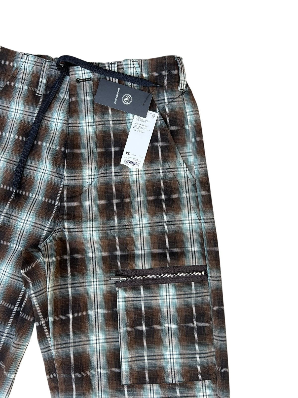 Undercover Undercover X Gu Shadows Plaid Parachute Baggy Trouser Pant Size US 29 - 10 Thumbnail