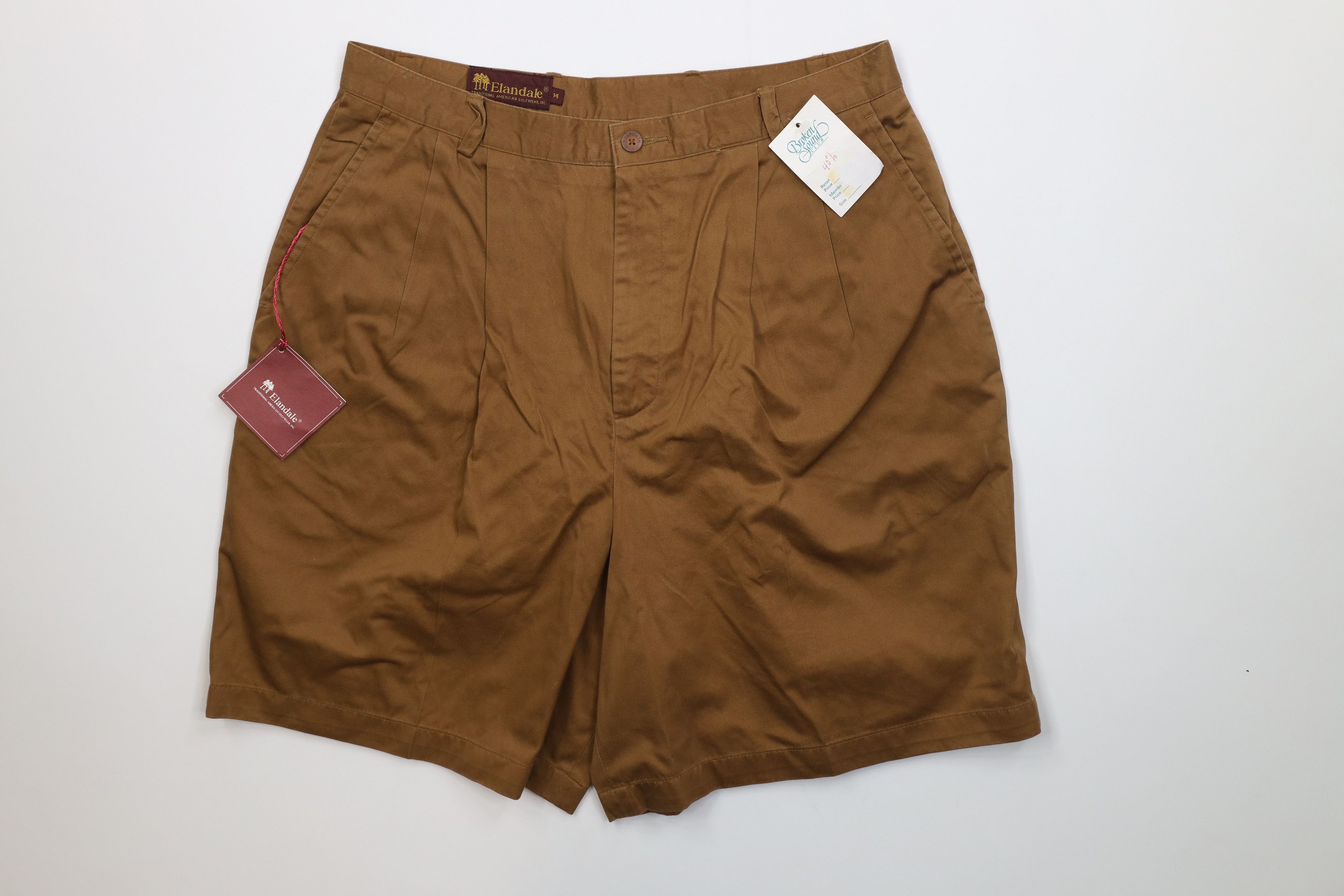 Vintage Deadstock Vintage 90s Streetwear Safari Bush Chino Shorts Size 36" / US 14 / IT 50 - 1 Thumbnail