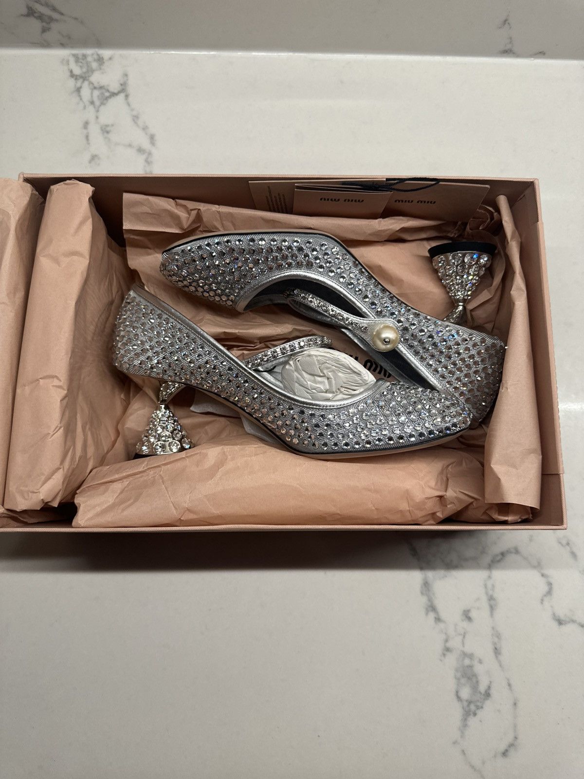 Miu Miu Miu Miu D'Orsay Pumps Size US 5.5 / IT 35.5 - 3 Thumbnail