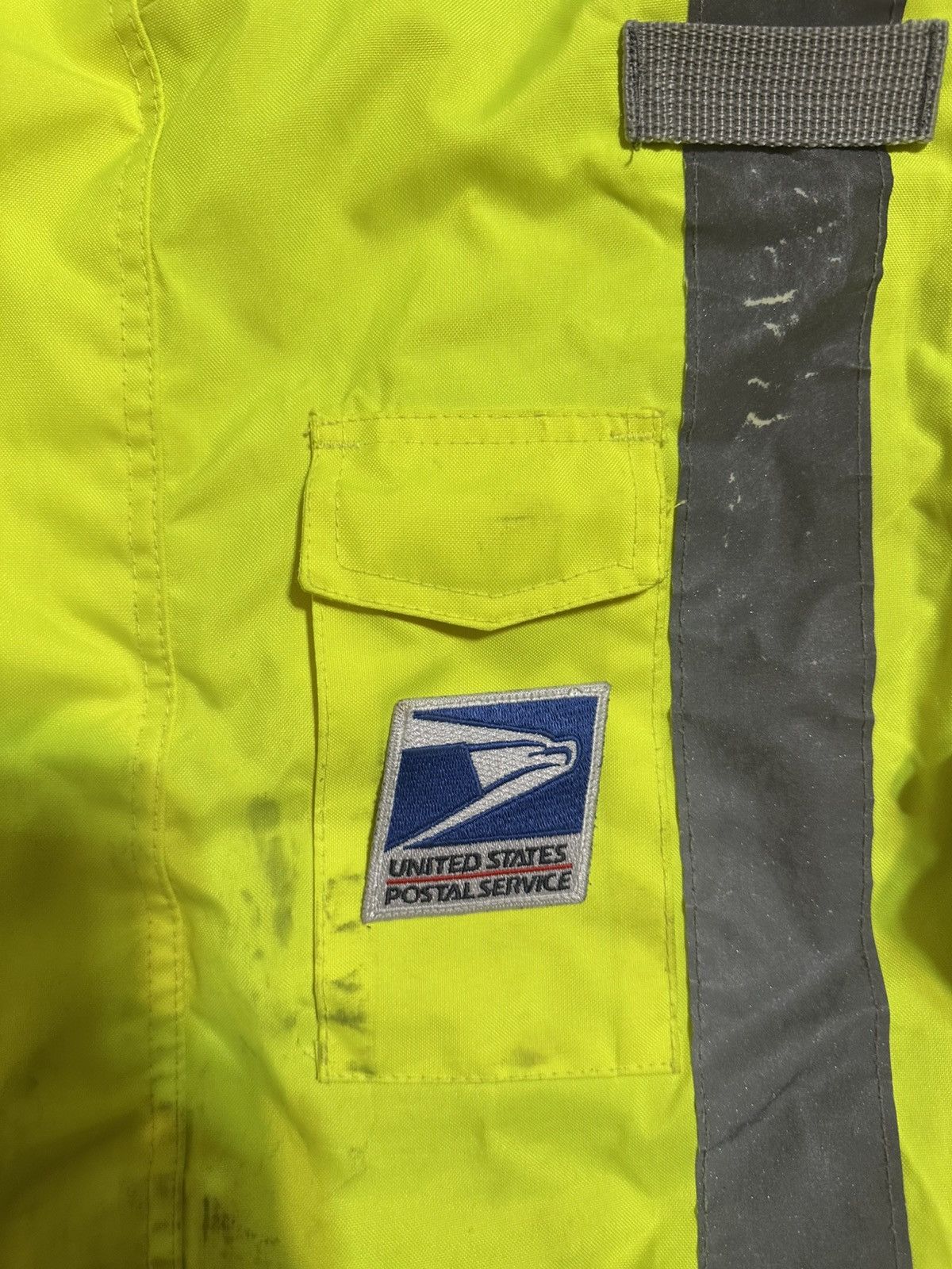 Anti Social Social Club Vintage USPS safety Parka “reflective” jacket 00s medium Size US M / EU 48-50 / 2 - 2 Thumbnail