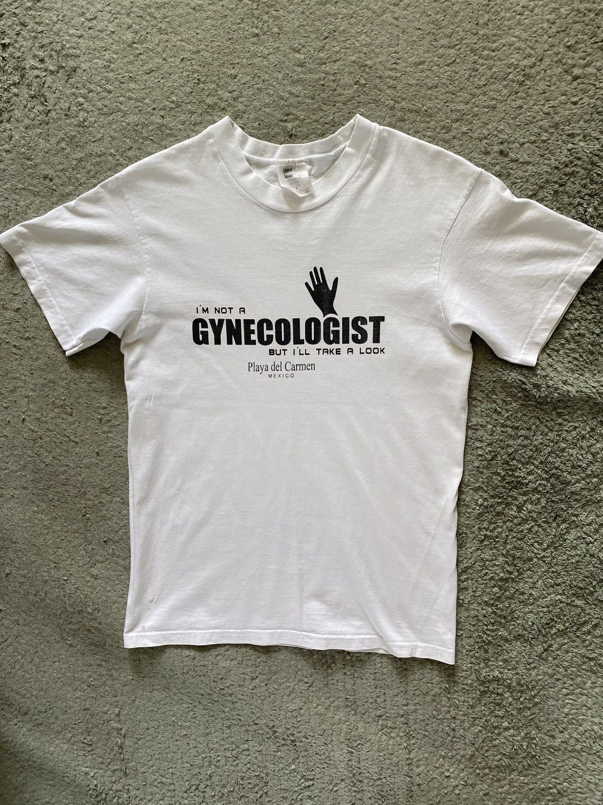 Vintage I’m Not A Gynecologist But I’ll Take a Look Tee funny Sex Size US S / EU 44-46 / 1 - 1 Thumbnail