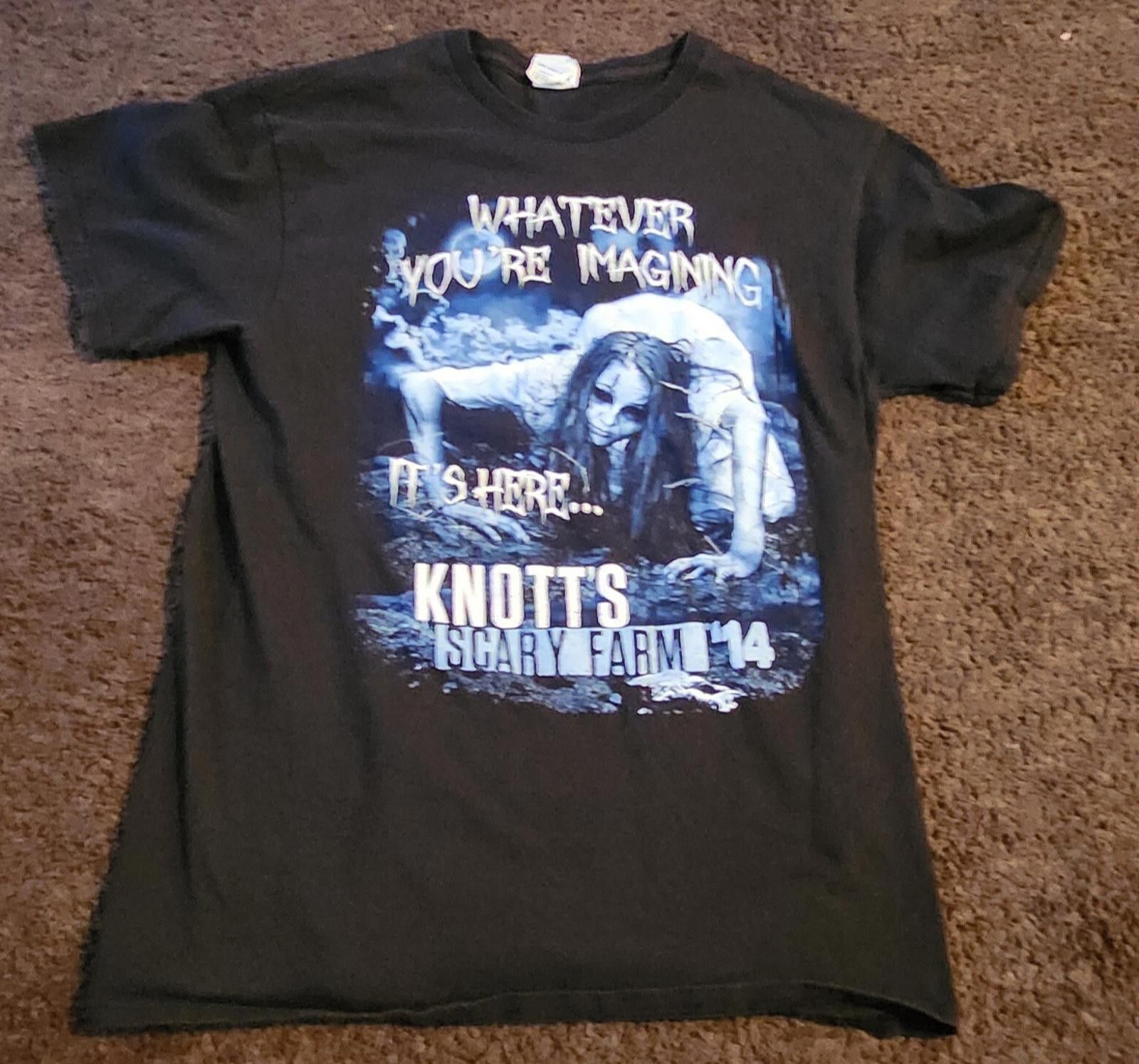 Delta Knotts Scary Farm "Whatever You're Imagining It's Here" 2014 Size US M / EU 48-50 / 2 - 1 Thumbnail