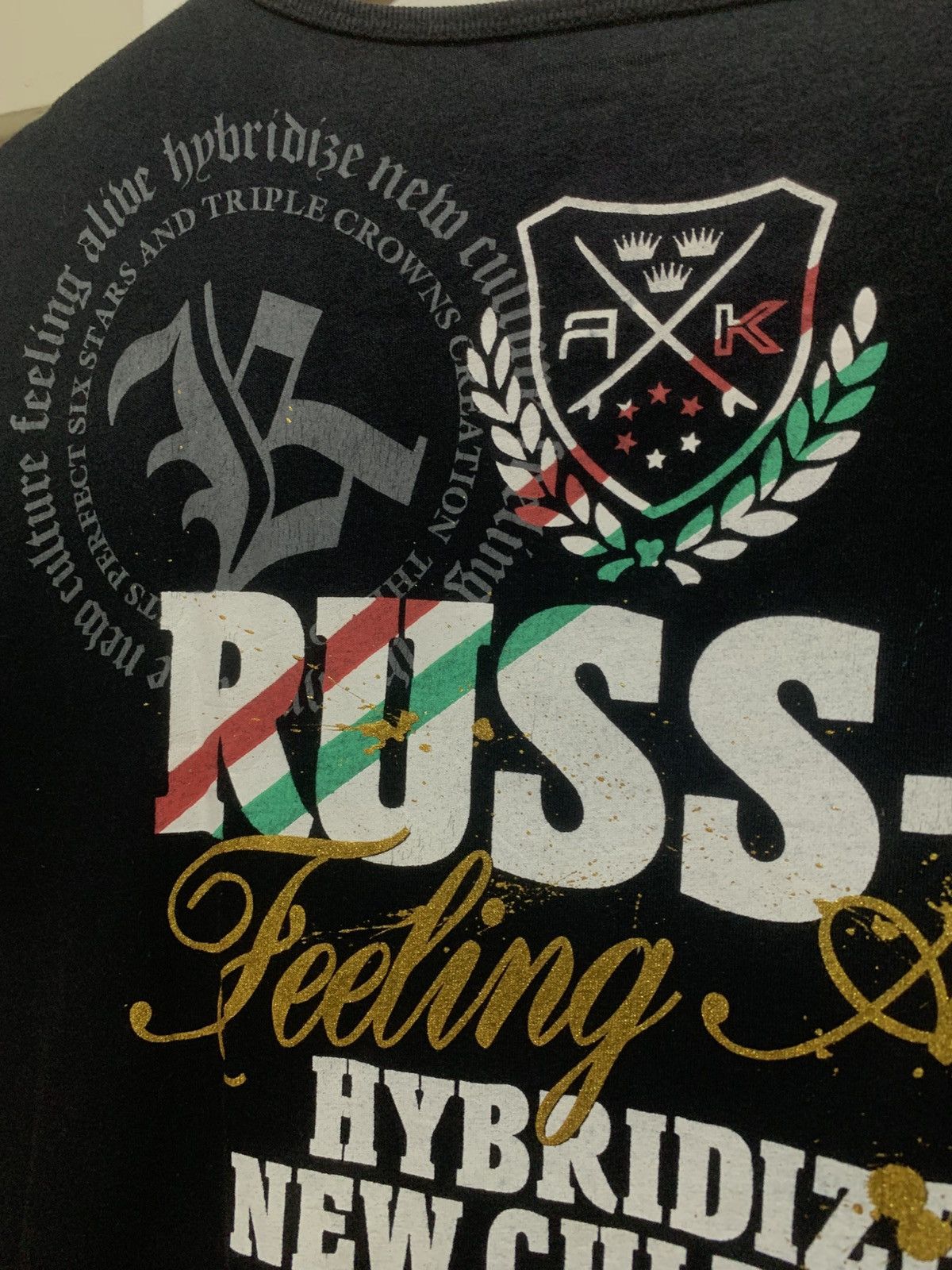 Hysteric Glamour × Supreme Japanese Double Layer Poem Rusk-k LongSleeve Tee Shirt Size US XL / EU 56 / 4 - 17 Thumbnail