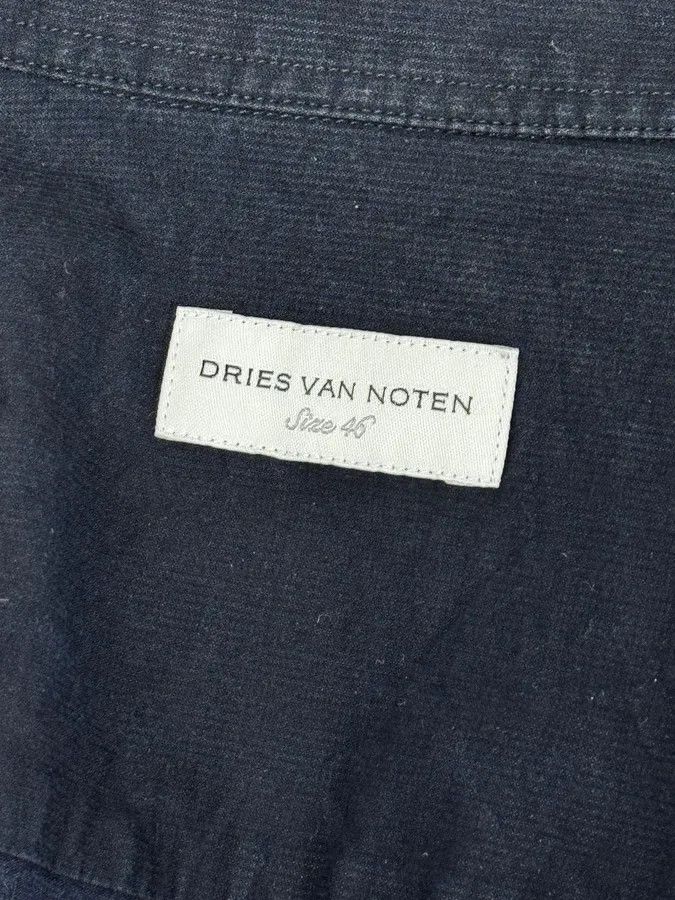 Dries Van Noten Dries Van Noten Navy Tactical Pockets Shirt Size US S / EU 44-46 / 1 - 11 Thumbnail