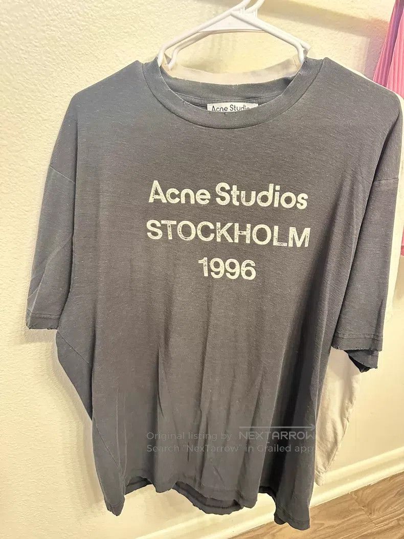 Acne Studios Acne Studios 1996 Vintage Logo Short-Sleeve T-Shirt Size S / US 4 / IT 40 - 7 Thumbnail