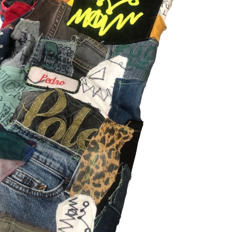Asspizza Ass Pizza Patchwork Jeans Size US 30 / EU 46 - 17 Thumbnail