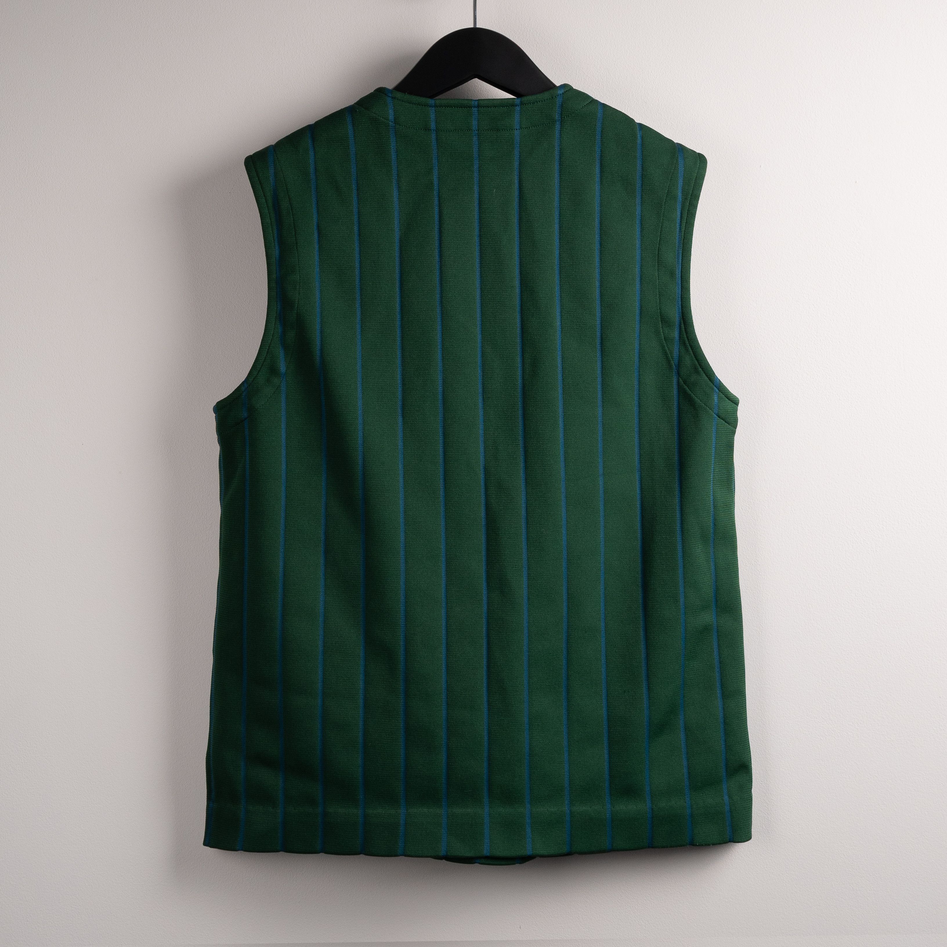 Comme des Garcons Homme Plus Comme Des Garçons Homme Plus SS2003 Striped Vest Green Size US S / EU 44-46 / 1 - 2 Thumbnail