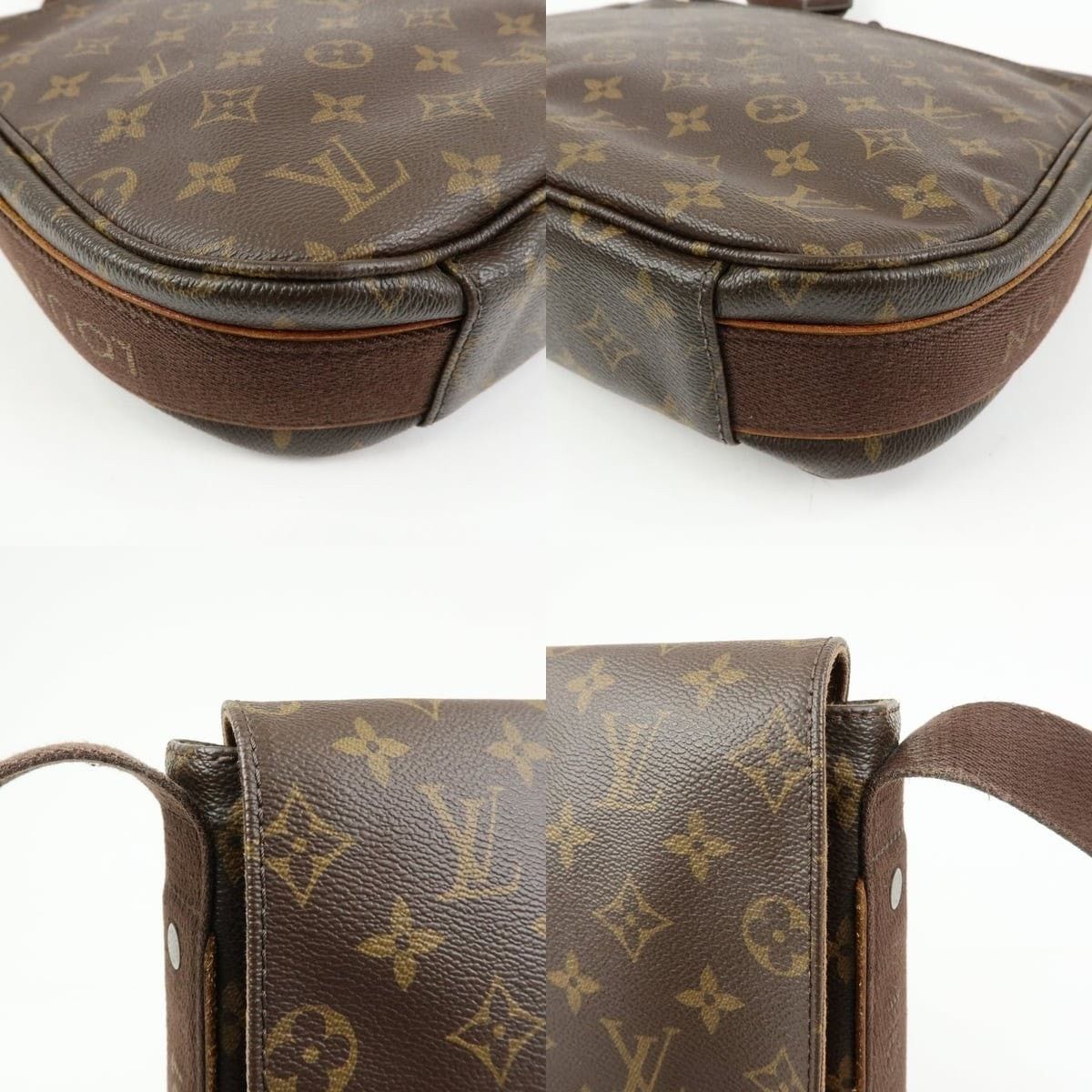 Louis Vuitton Louis Vuitton Monogram Beaubourg MM Canvas Messenger Bag Size ONE SIZE - 5 Thumbnail
