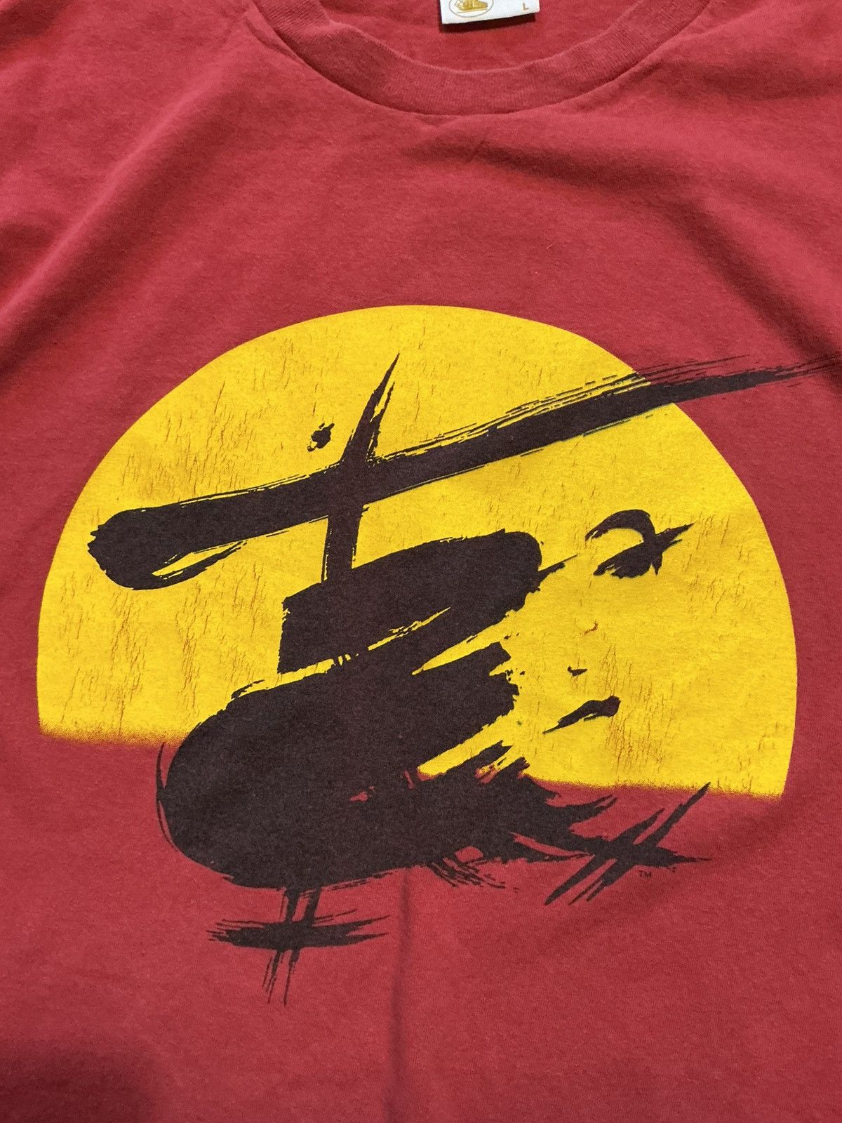 Vintage VTG 1988 Miss Saigon Broadway Musical Single Stitch T-Shirt Size US L / EU 52-54 / 3 - 6 Thumbnail