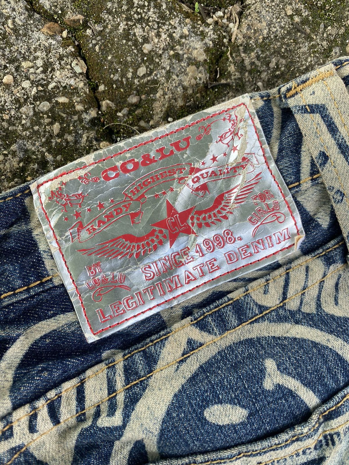 Japanese Brand 🔥 Rare 🔥 Vintage Japanese Brand Co&Lu Overprint Size US 30 / EU 46 - 8 Thumbnail