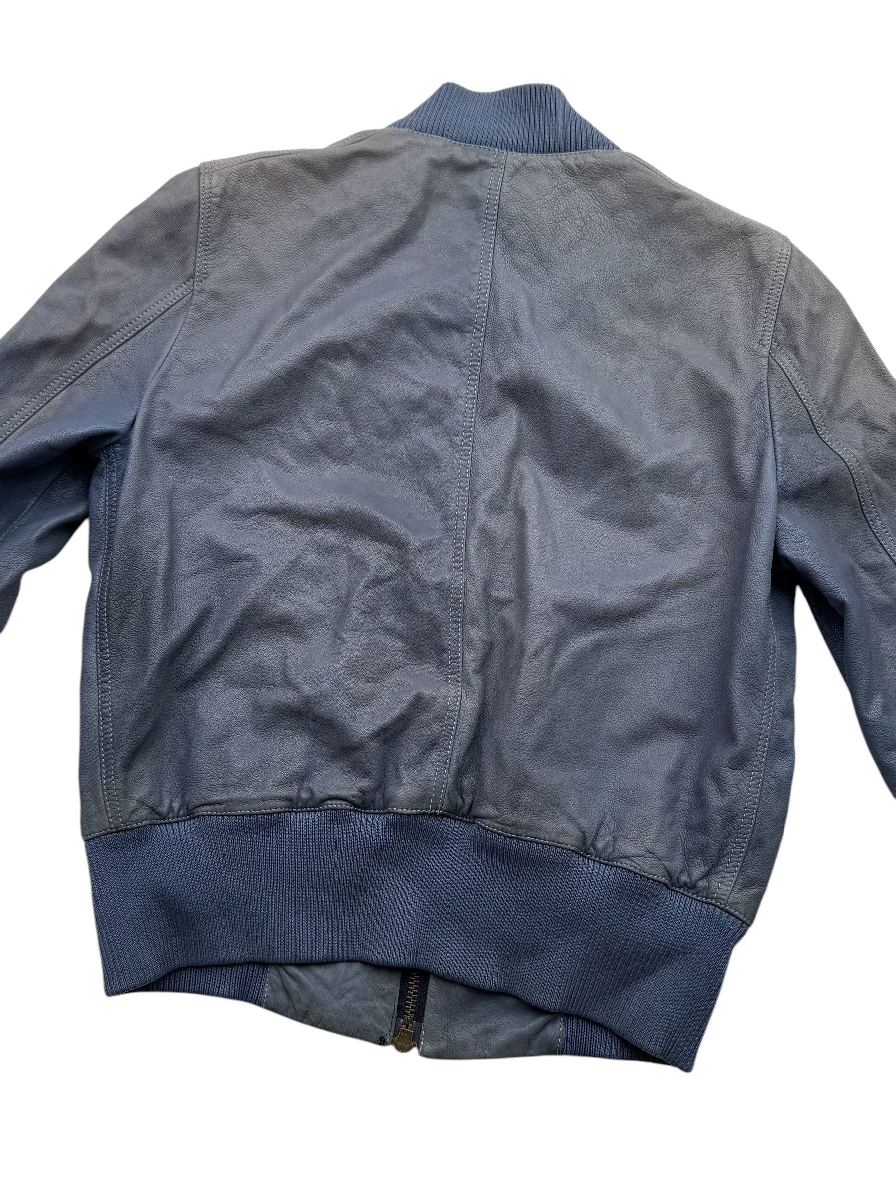 Vintage Vintage Cropped Sun Faded Leather Jacket W154(V9) Size S / US 4 / IT 40 - 11 Thumbnail