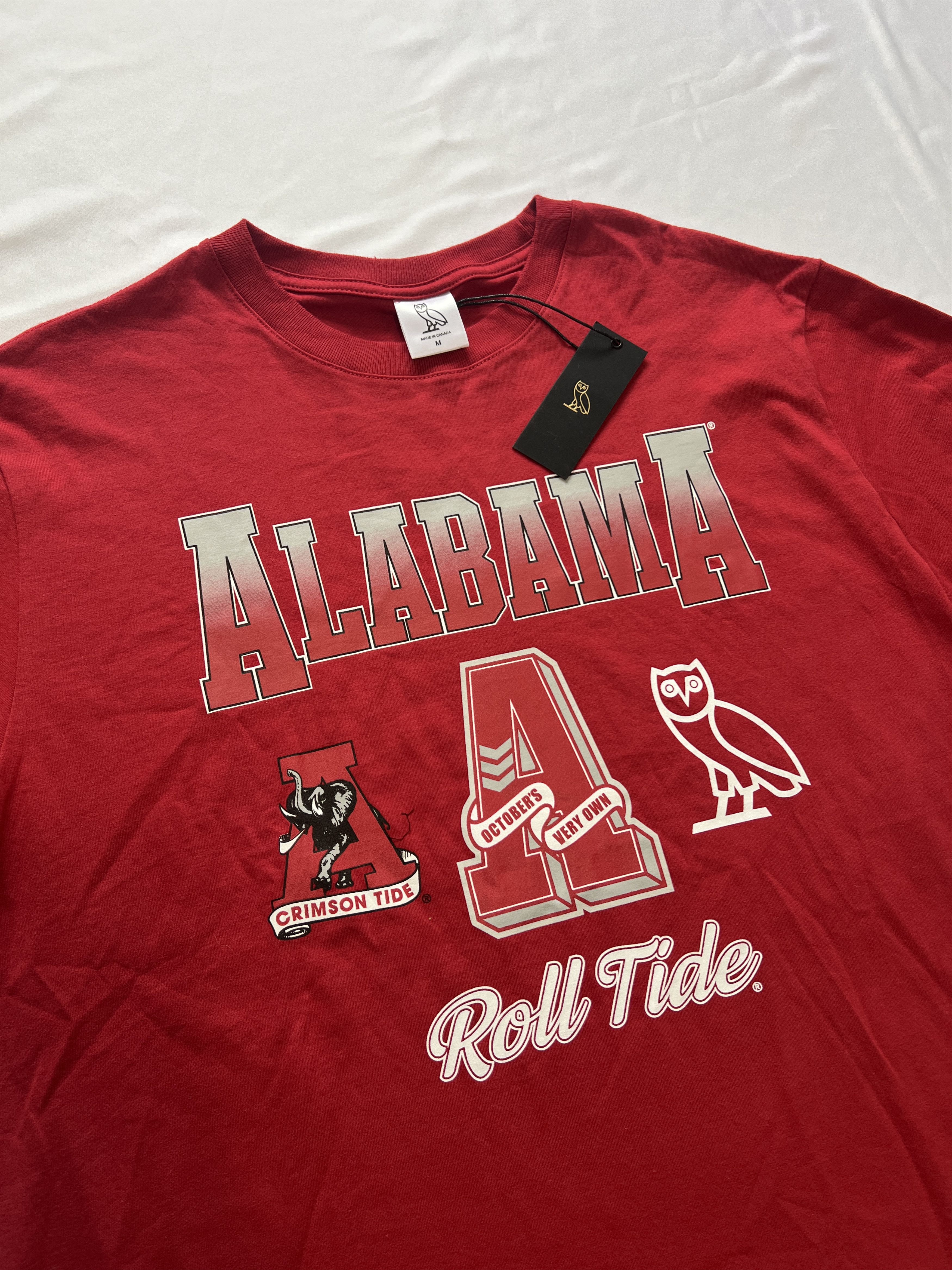 Drake OVO x NCAA Alabama Crimson Tide T-shirt Size US M / EU 48-50 / 2 - 4 Thumbnail