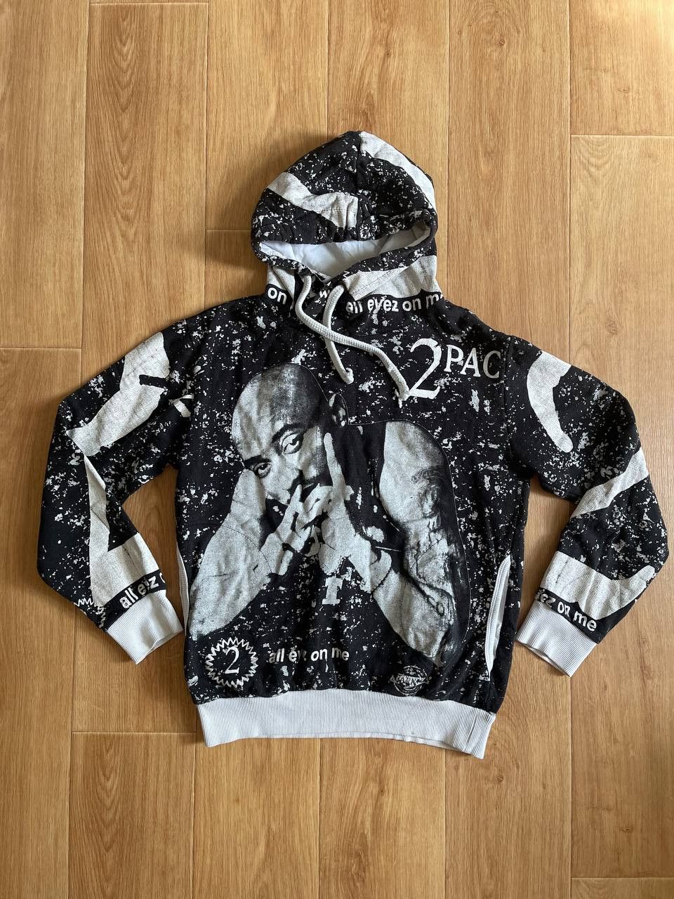 Rap Tees Vintage 2pac hoodie Tupac rap hoodie Size US S / EU 44-46 / 1 - 2 Thumbnail