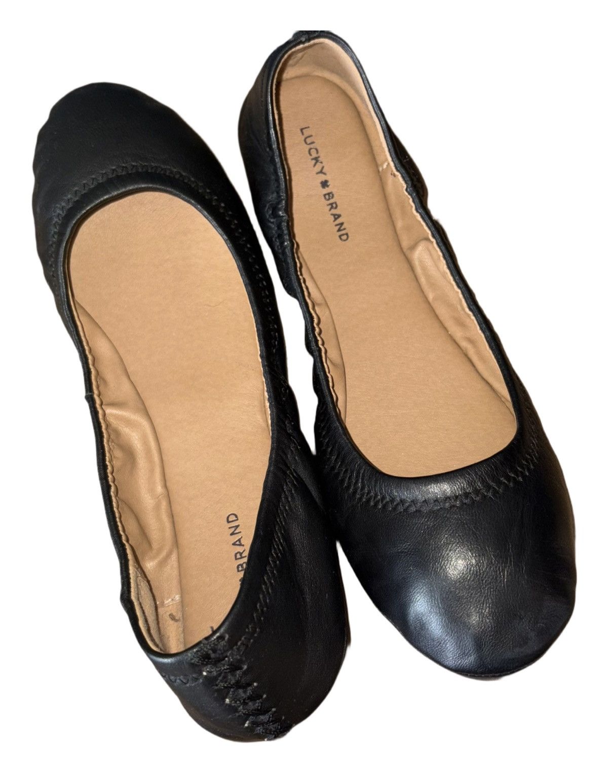 Lucky Brand Lucky Brand Erin Leather Ballet Flats Size US 8.5 / IT 38.5 - 3 Thumbnail