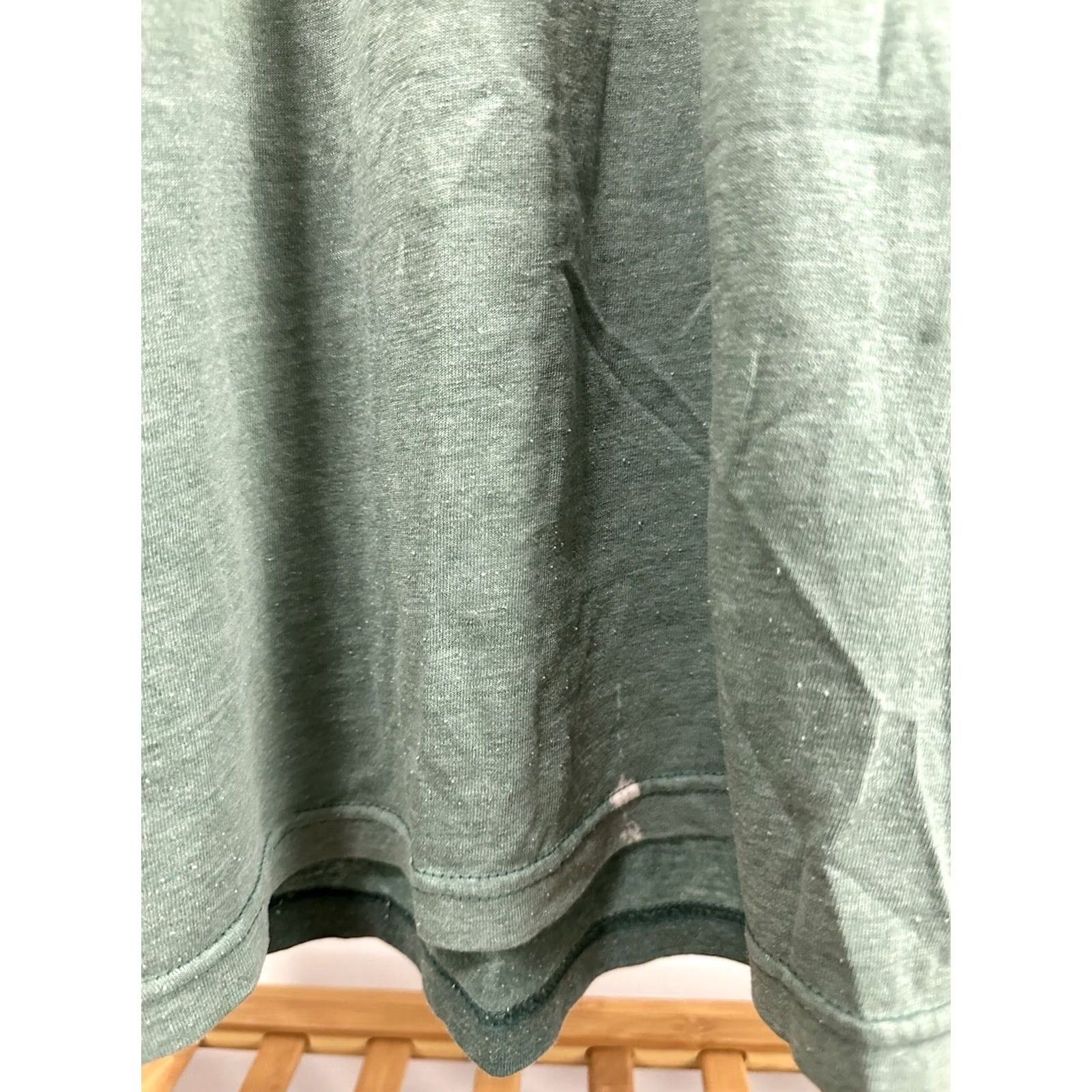 Fruit Of The Loom VTG Gradient Sun Faded Soft Worn Paper Thin Burnout Pocket Blank T-Shirt Size L Size US L / EU 52-54 / 3 - 8 Thumbnail