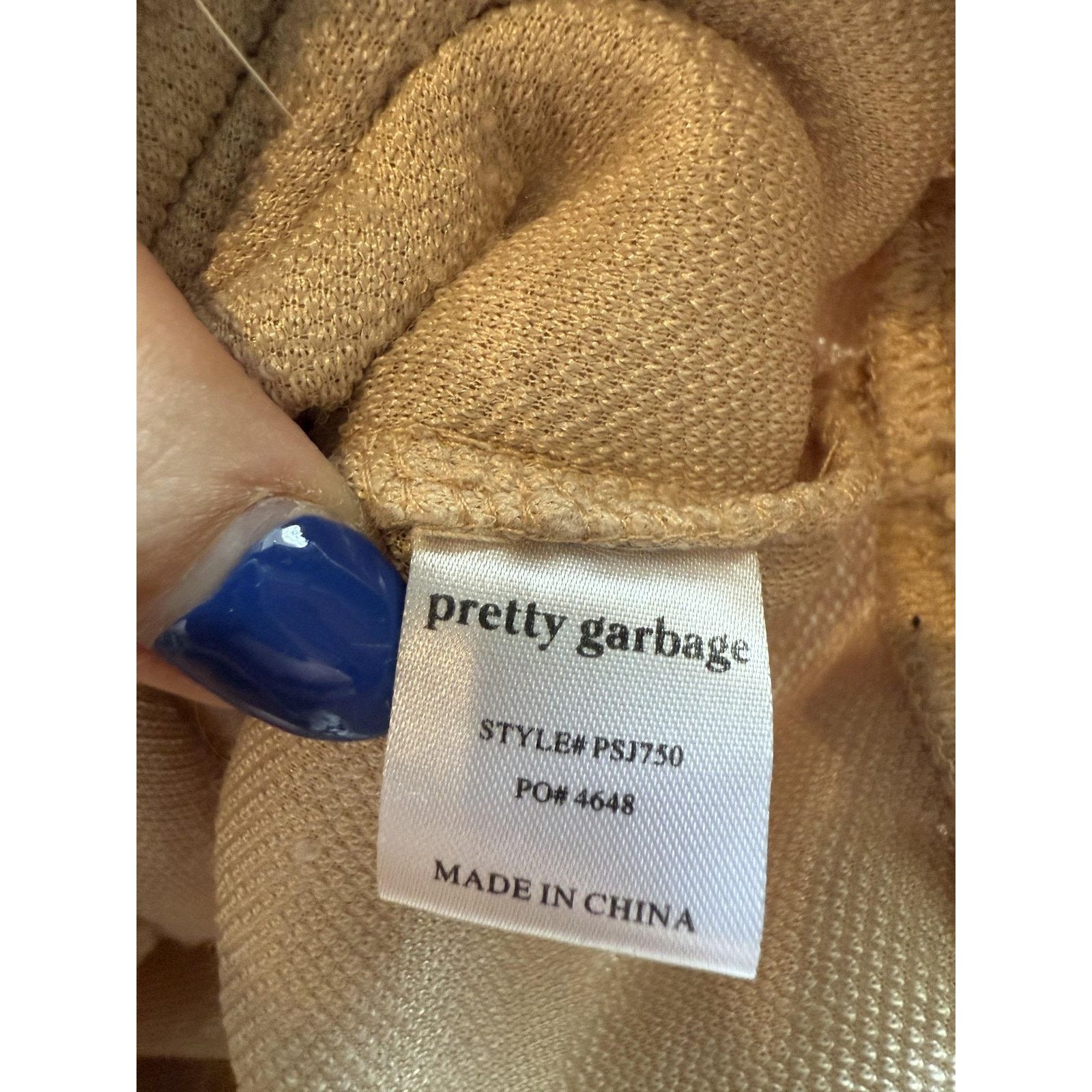 Other Pretty Garbage Pullover Small Sherpa Fleece Half Zip Ciao Size S / US 4 / IT 40 - 4 Thumbnail