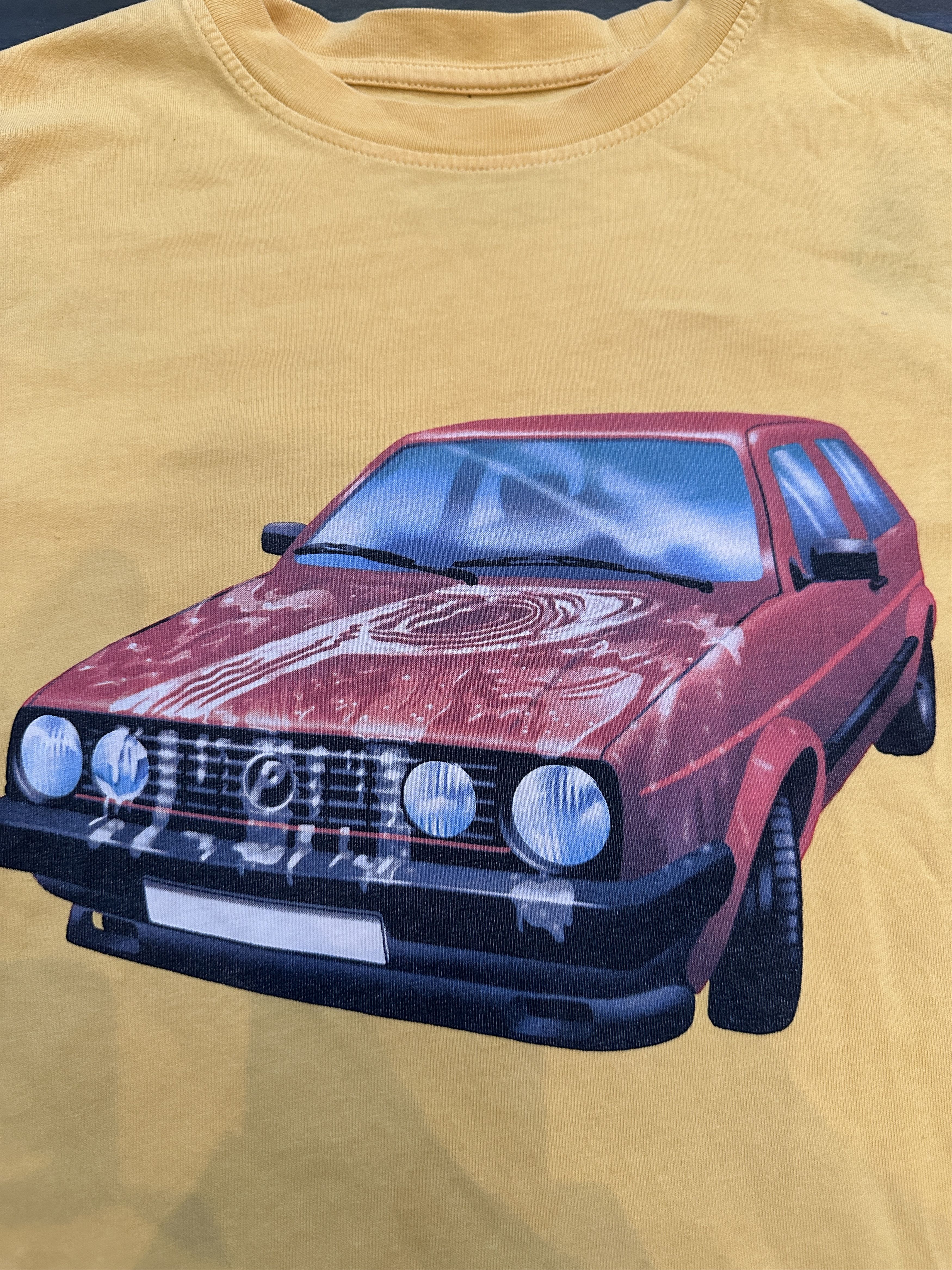Palace Palace GT Aiight Volkswagen Golf GTI Tee Yellow Size US M / EU 48-50 / 2 - 2 Thumbnail