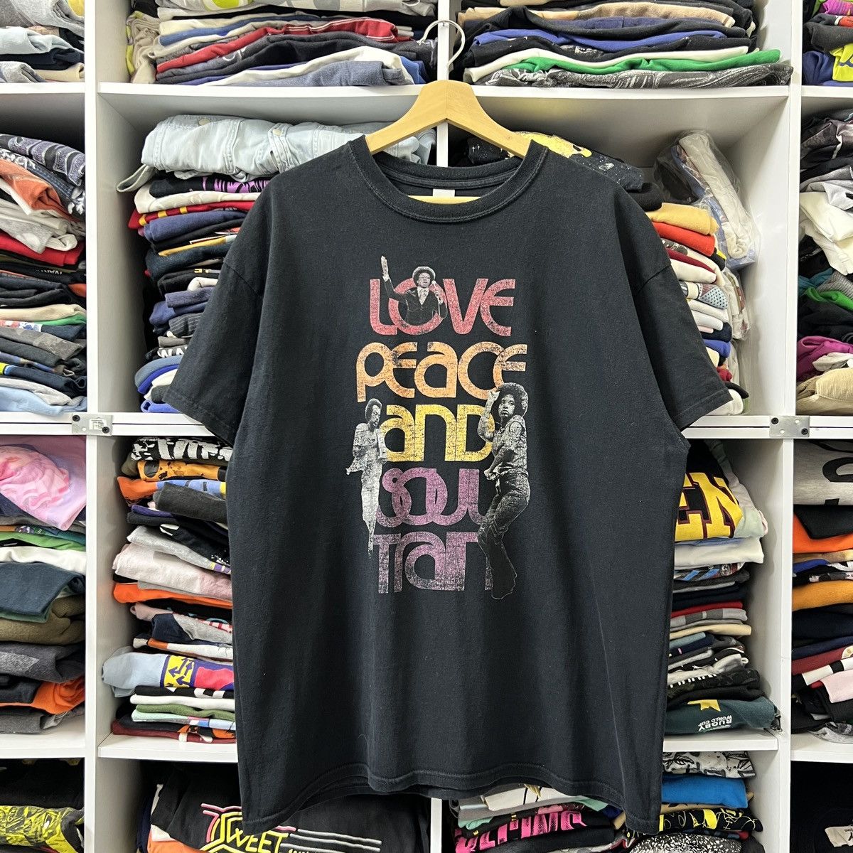 Rap Tees LOVE PEACE AND SOUL TRAIN Size US XL / EU 56 / 4 - 1 Thumbnail