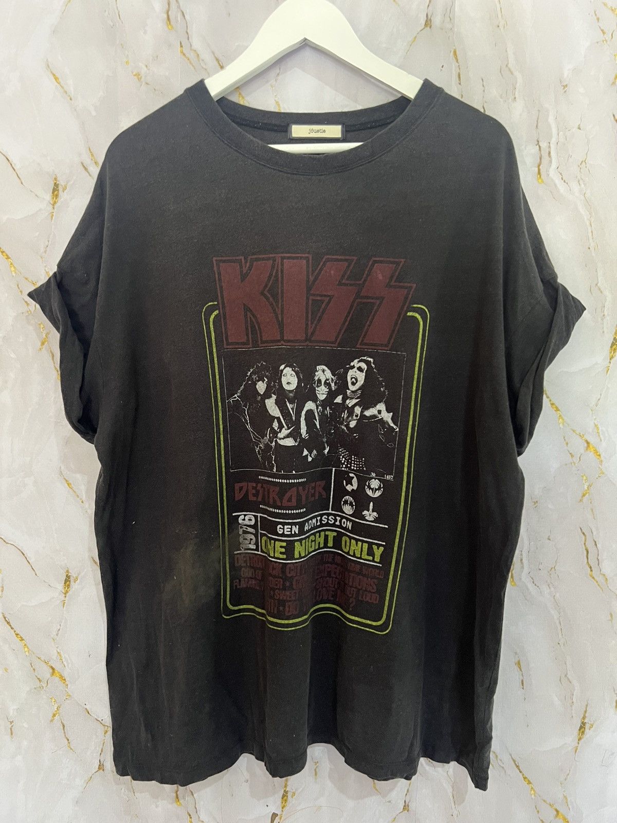 Band Tees KISS JOUETIE BAND TEE T-SHIRT Size US XXL / EU 58 / 5 - 1 Thumbnail