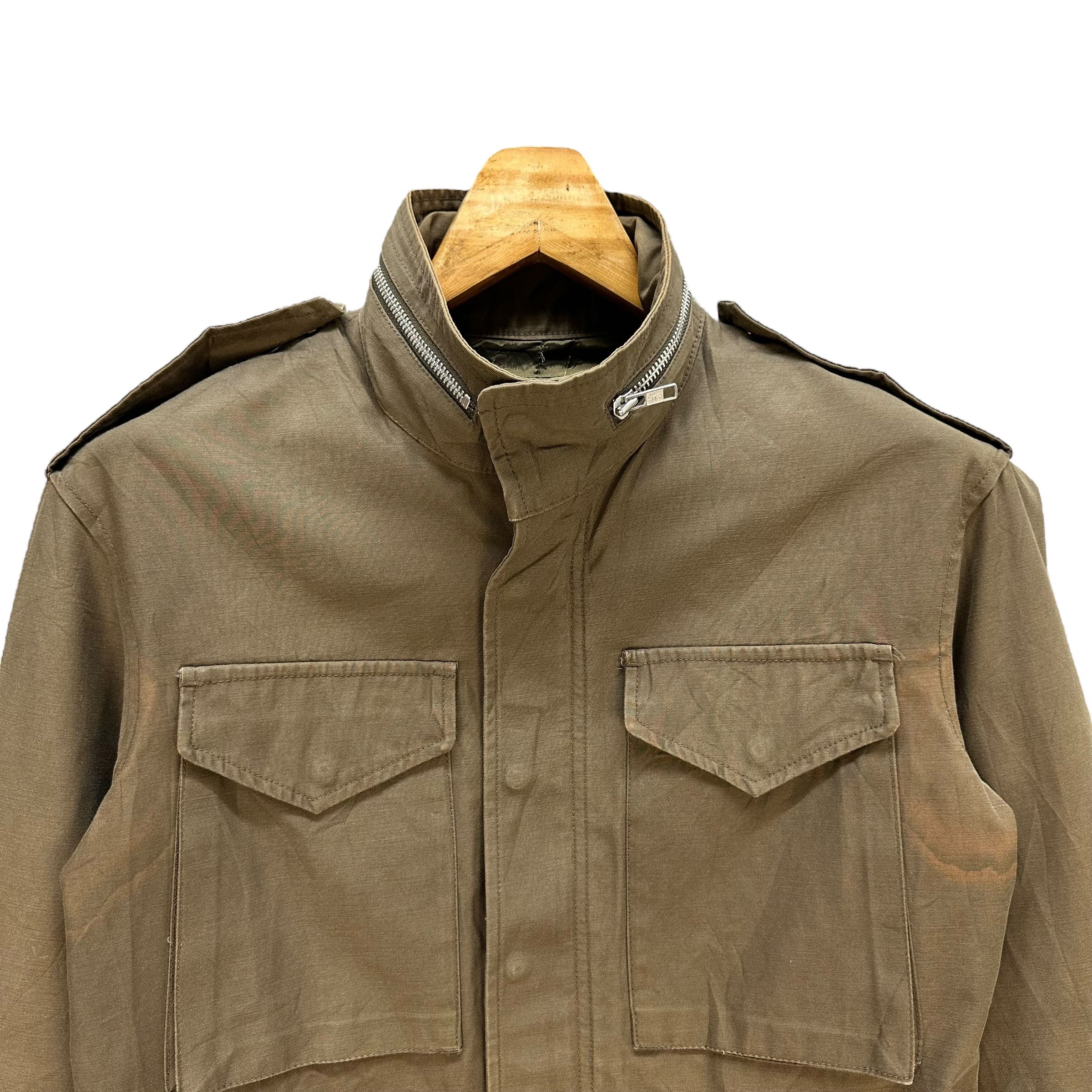 Lad Musician LAD MUSICIAN Four Pocket Hooded Chore Jacket #A69-1658 Size US S / EU 44-46 / 1 - 2 Thumbnail