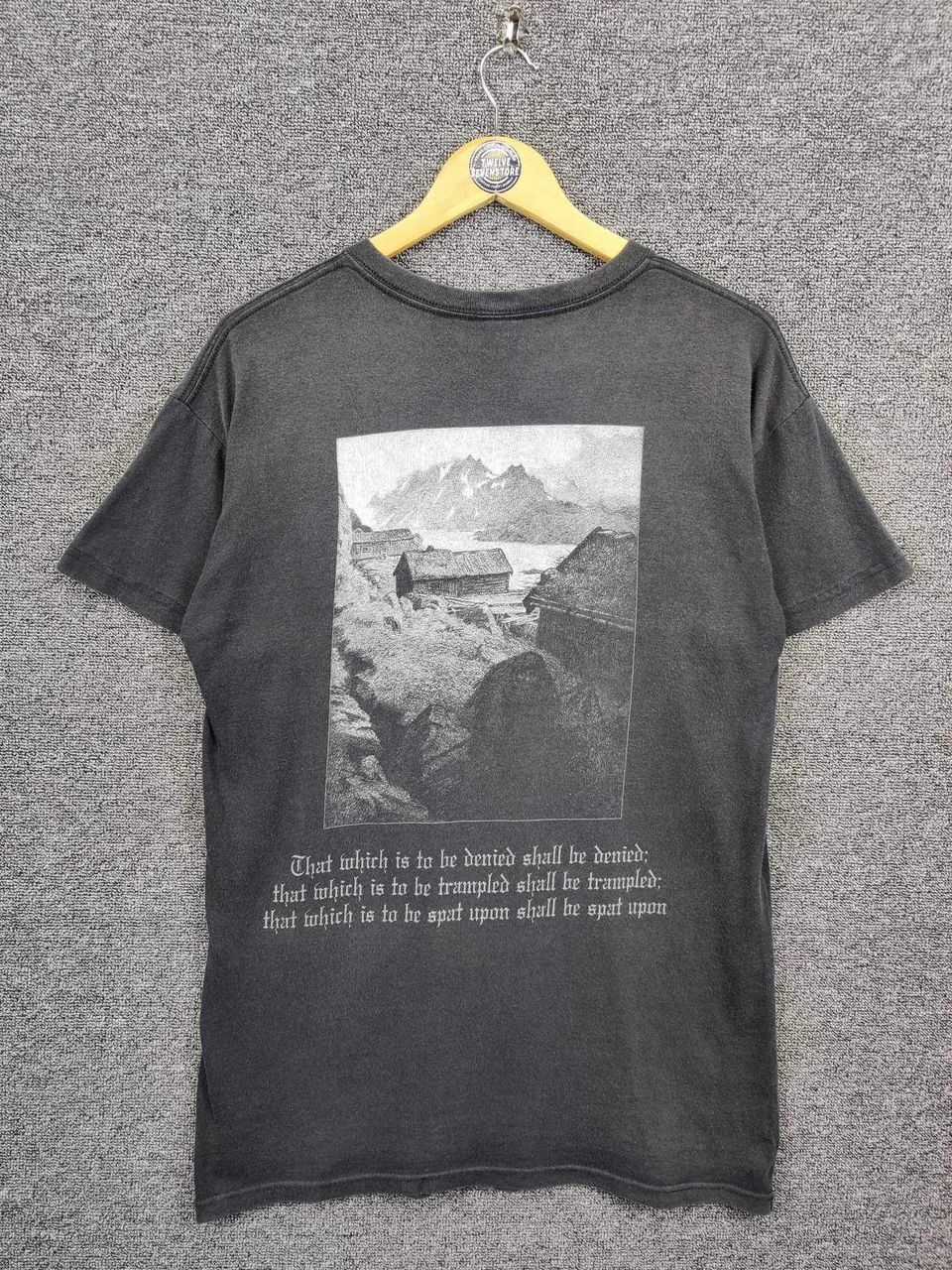Band Tees Vintage Burzum Hvis Lyset Tar Oss Band Tee Tshirt Size US M / EU 48-50 / 2 - 7 Thumbnail