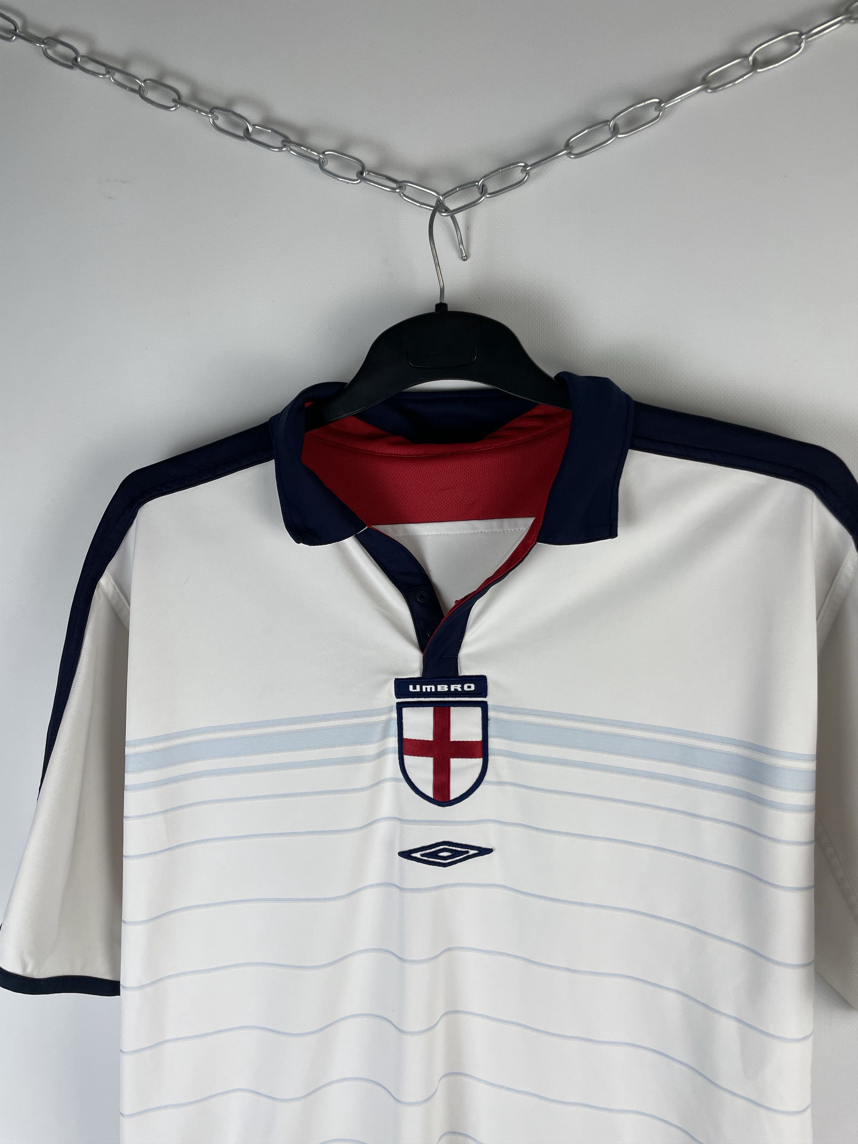 Umbro Vintage Umbro England Jersey Size US L / EU 52-54 / 3 - 9 Thumbnail