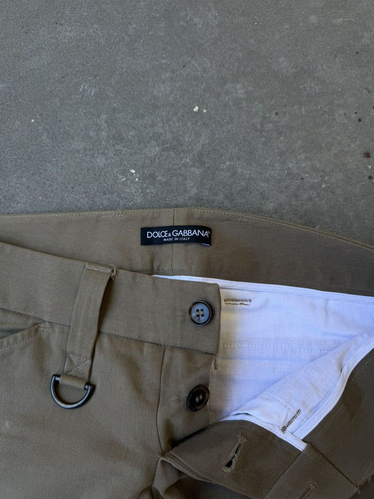 Dolce & Gabbana Dolce & Gabbana AW03 Buckled Pants Size US 30 / EU 46 - 8 Thumbnail