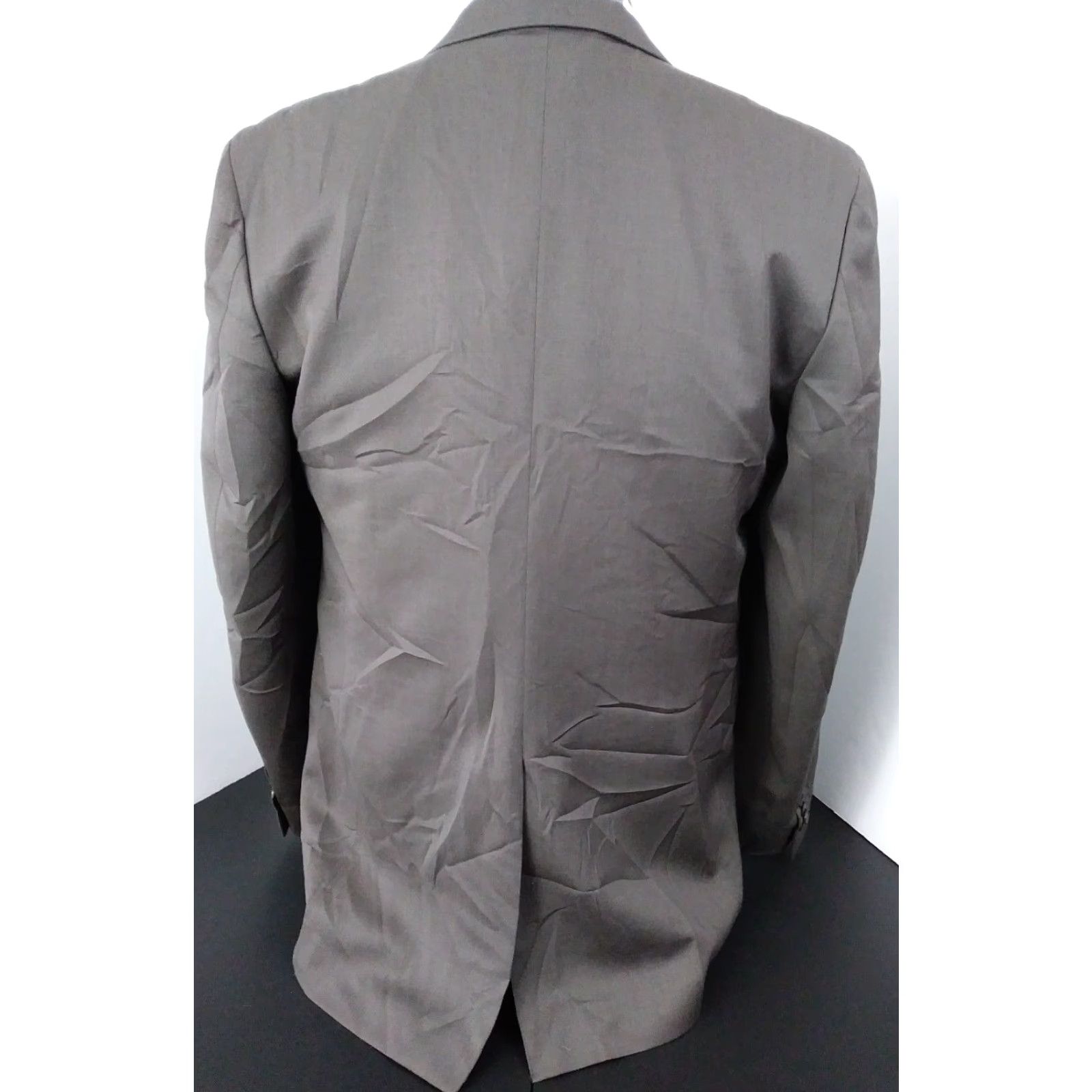 Banana Republic Banana Republic Blazer Mens 42R Brown Three-Button Single Vent Wool Jacket Coat Size 42R - 4 Thumbnail