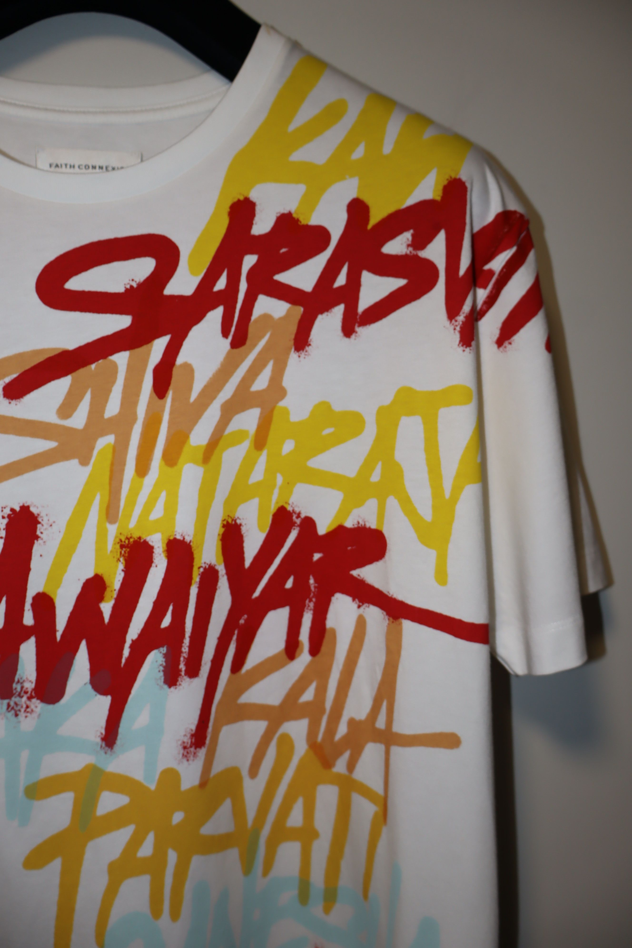 Faith Connexion Graffitti print t-shirt Size US M / EU 48-50 / 2 - 6 Thumbnail