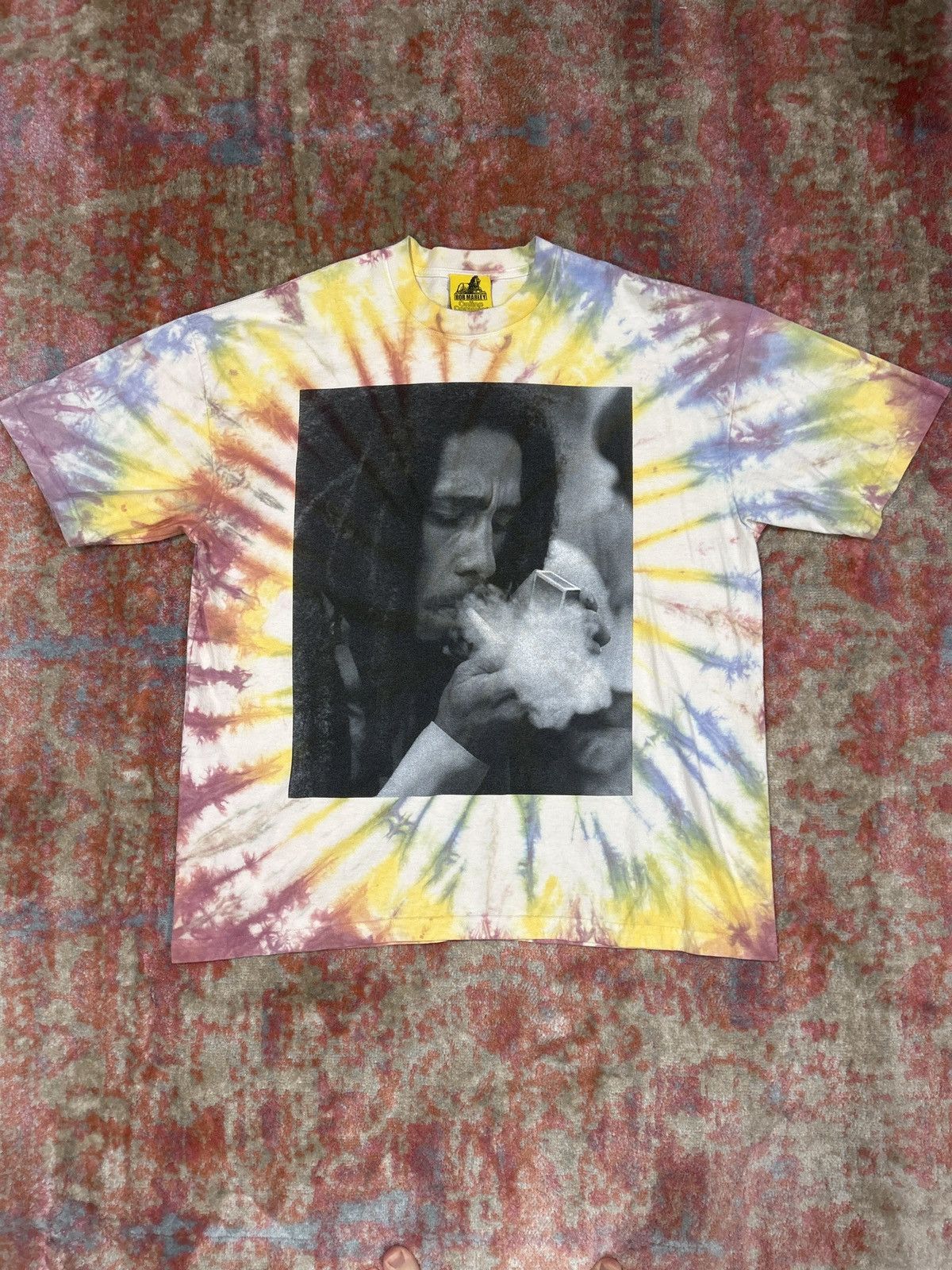 Bob Marley × Online Ceramics Online Ceramics x Bob Marley Tye-Dye Tee Size US XXL / EU 58 / 5 - 1 Thumbnail