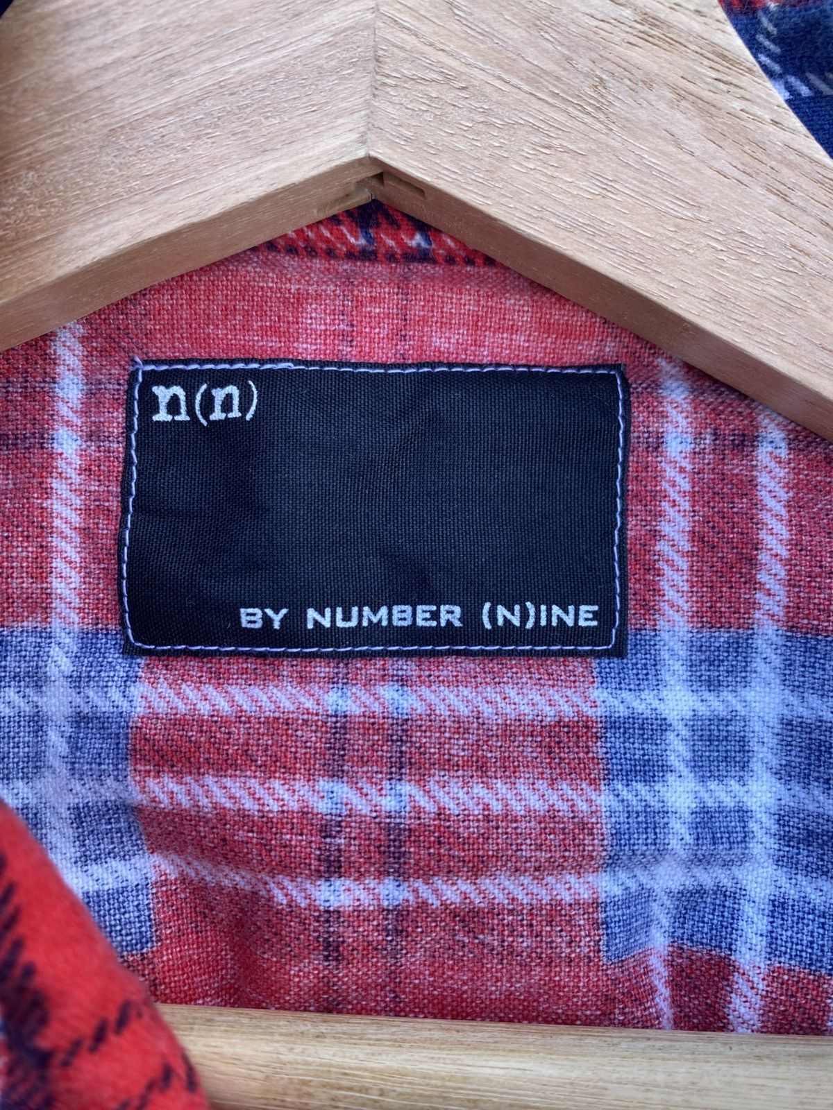 Number (N)ine Rare Number Nine Checkered Flannel Shirt Size US S / EU 44-46 / 1 - 15 Thumbnail