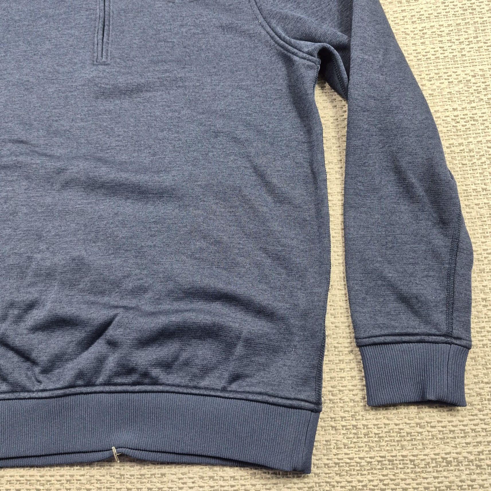 Under Armour Under Armour ColdGear Storm Pullover Mens Small Blue 1/4 Zip Thermal Sweatshirt Size US S / EU 44-46 / 1 - 2 Thumbnail