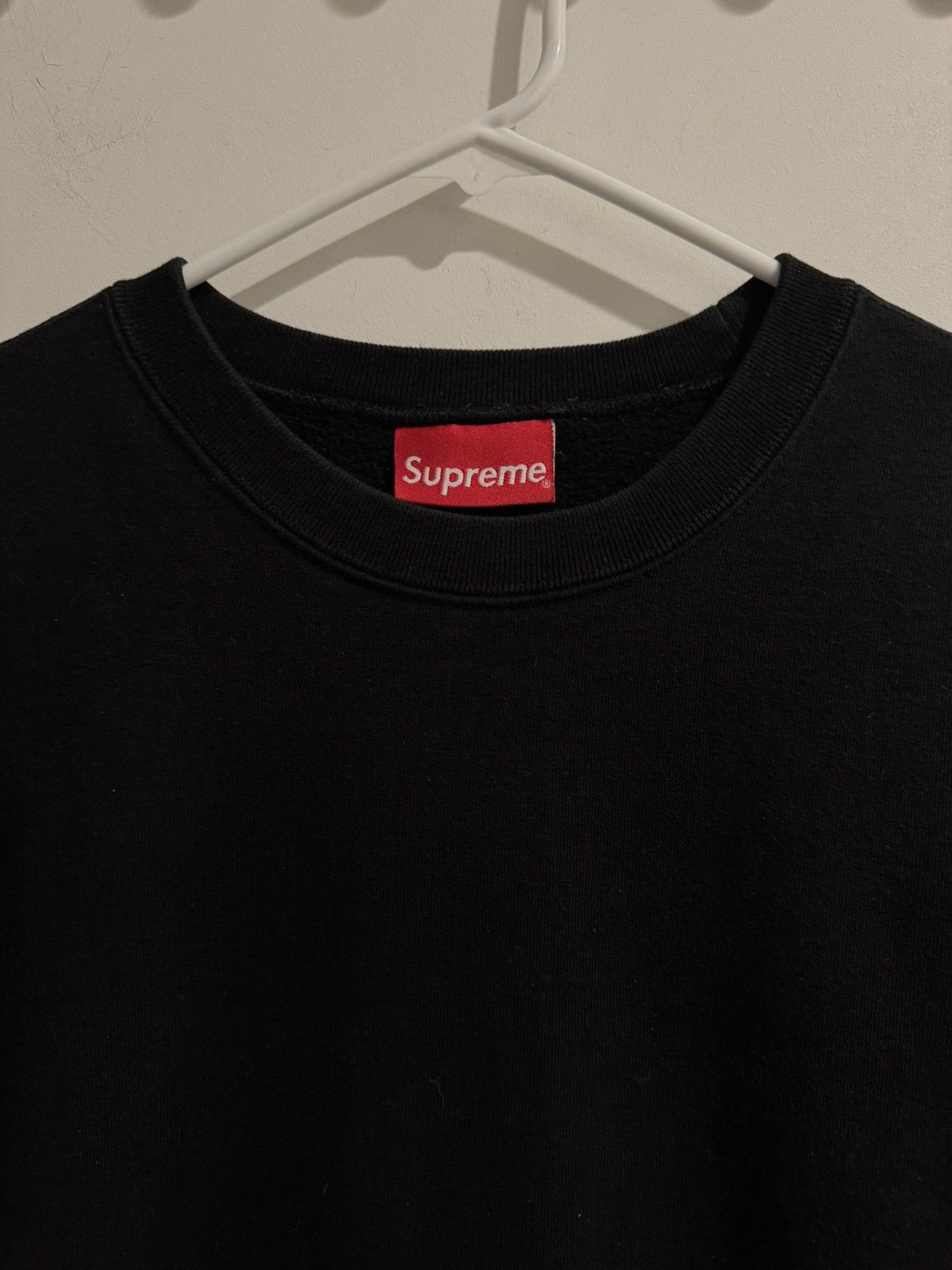 Supreme Supreme Logo Rib Stripe Team 94 Crewneck Mens Size Medium Size US M / EU 48-50 / 2 - 4 Thumbnail