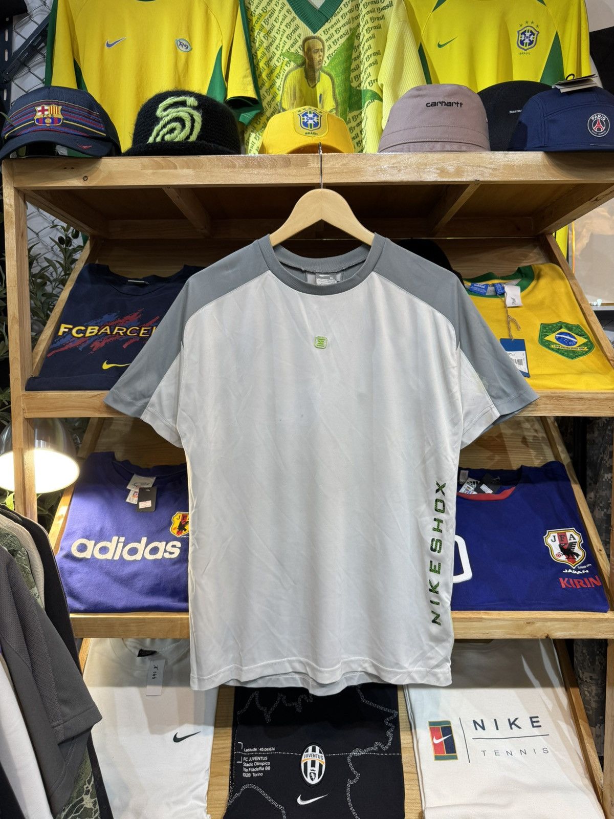 Vintage Nike Shox Logo 00's Training Jersey