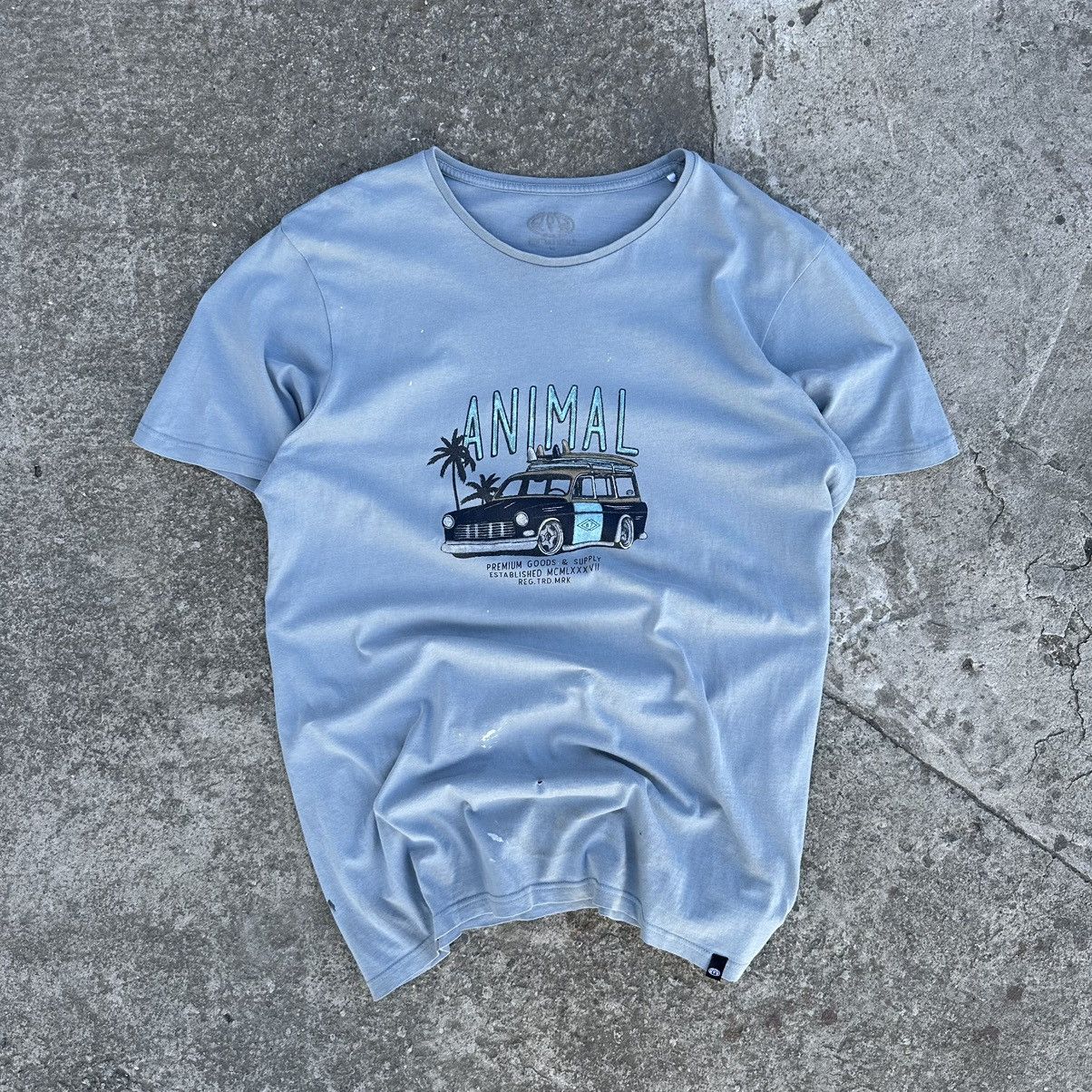 Vintage Vintage Animal T-shirts Skate Wear Distressed Y2K 00s Size US XL / EU 56 / 4 - 1 Thumbnail