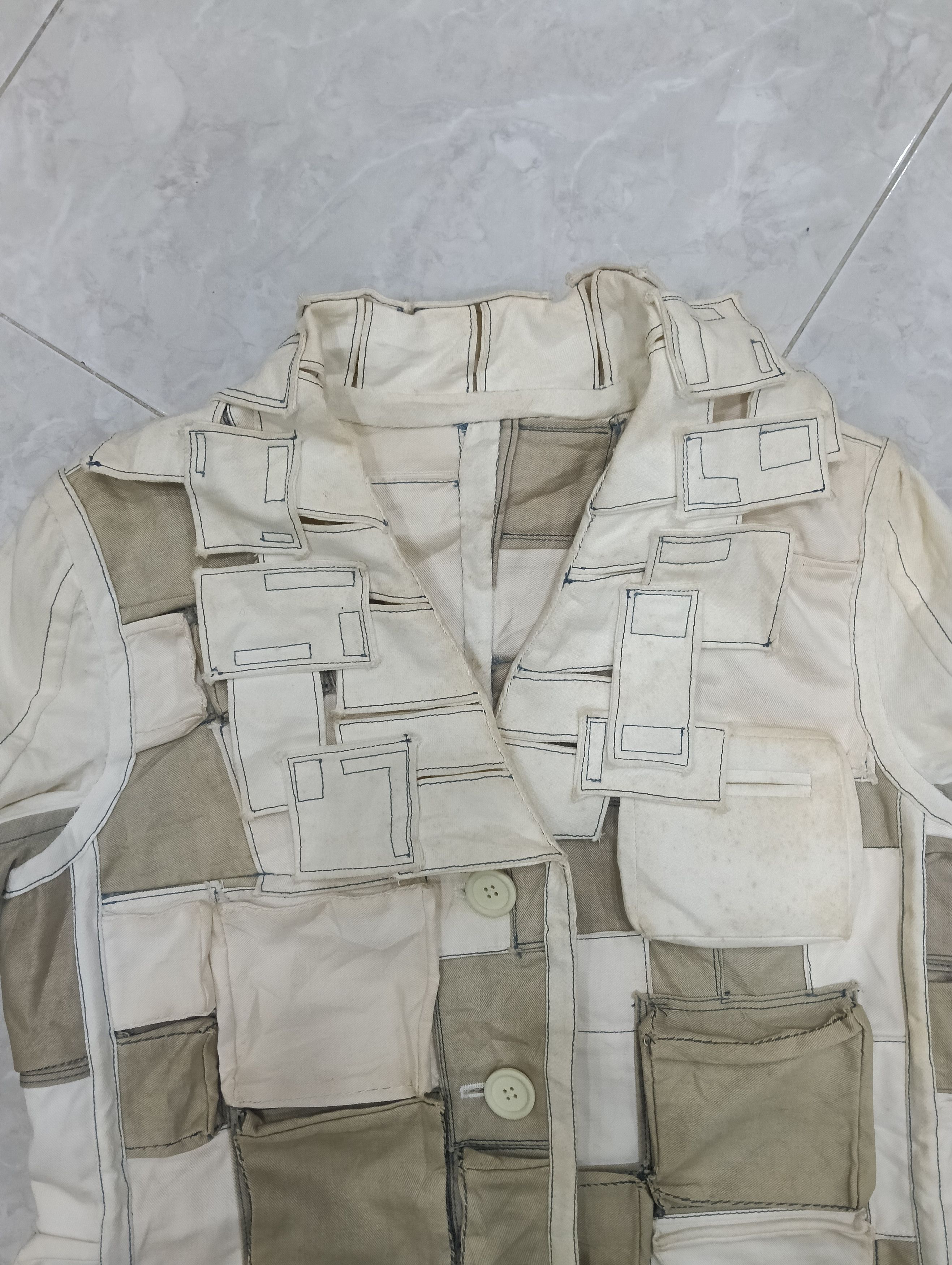 Junya Watanabe Unbranded Japanese Patchwork Like Junya WatanabeDesign Size M / US 6-8 / IT 42-44 - 15 Thumbnail