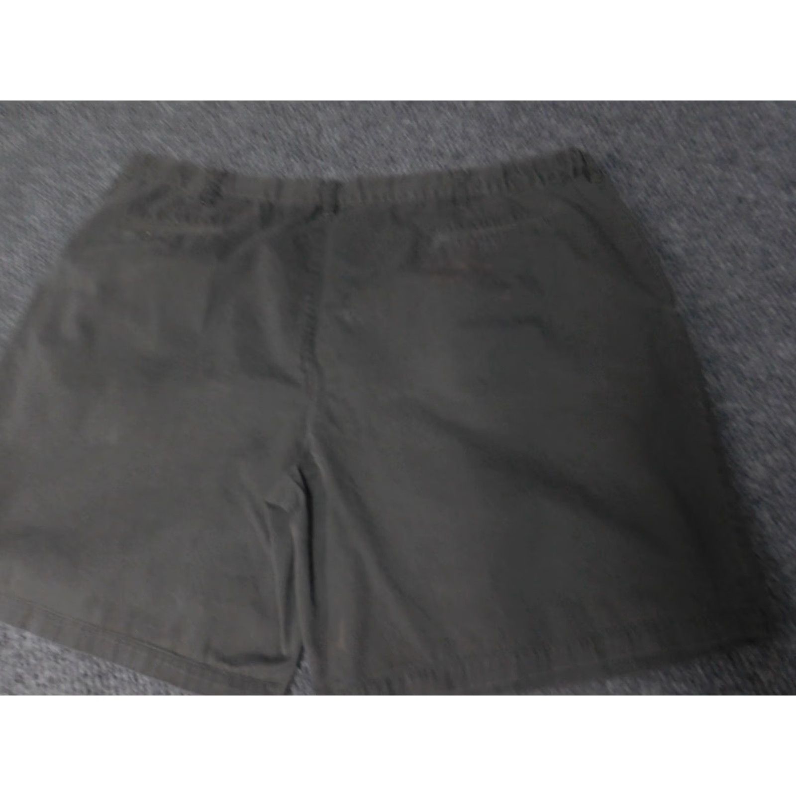 Geoffrey Beene Geoffrey Beene Mens Shorts 48 Gray Regular Chino Flat Front Cotton Knit Logo Casual Slit: N/A Size US 32 / EU 48 - 7 Thumbnail