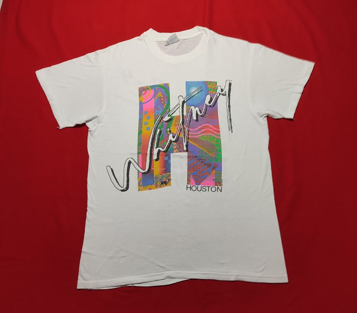 Band Tees × Vintage Vintage Whitney Houston Size US L / EU 52-54 / 3 - 6 Thumbnail