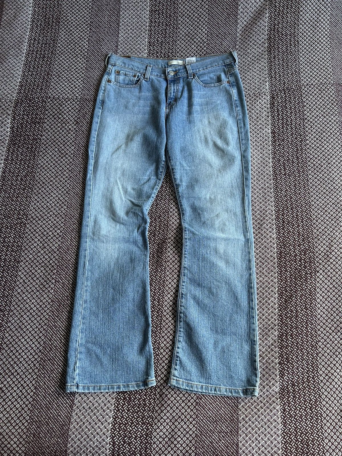 Jean × Levi's × Vintage Vintage Levis 515 Denim Washed Women’s Jeans Boot Cut SZ 10 Size 32" / US 10 / IT 46 - 7 Thumbnail