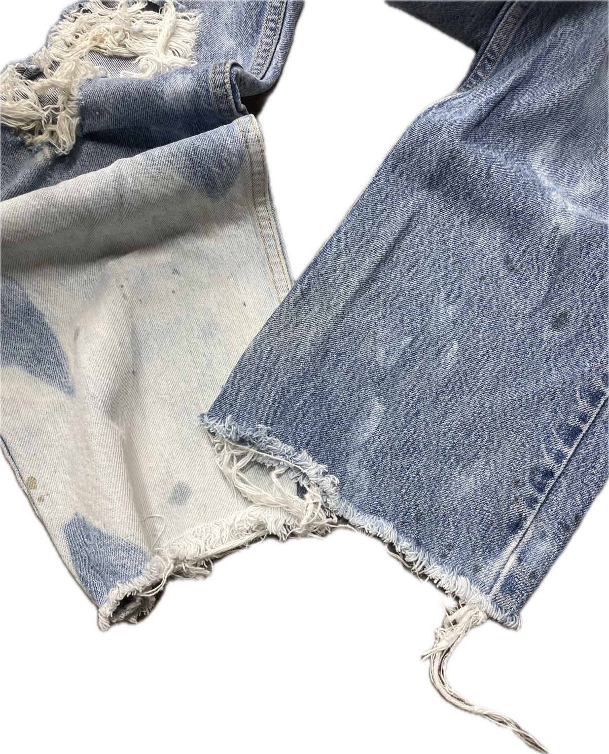 Levi's × Vintage Levi’s Thrashed 505 Jeans Size US 34 / EU 50 - 3 Thumbnail