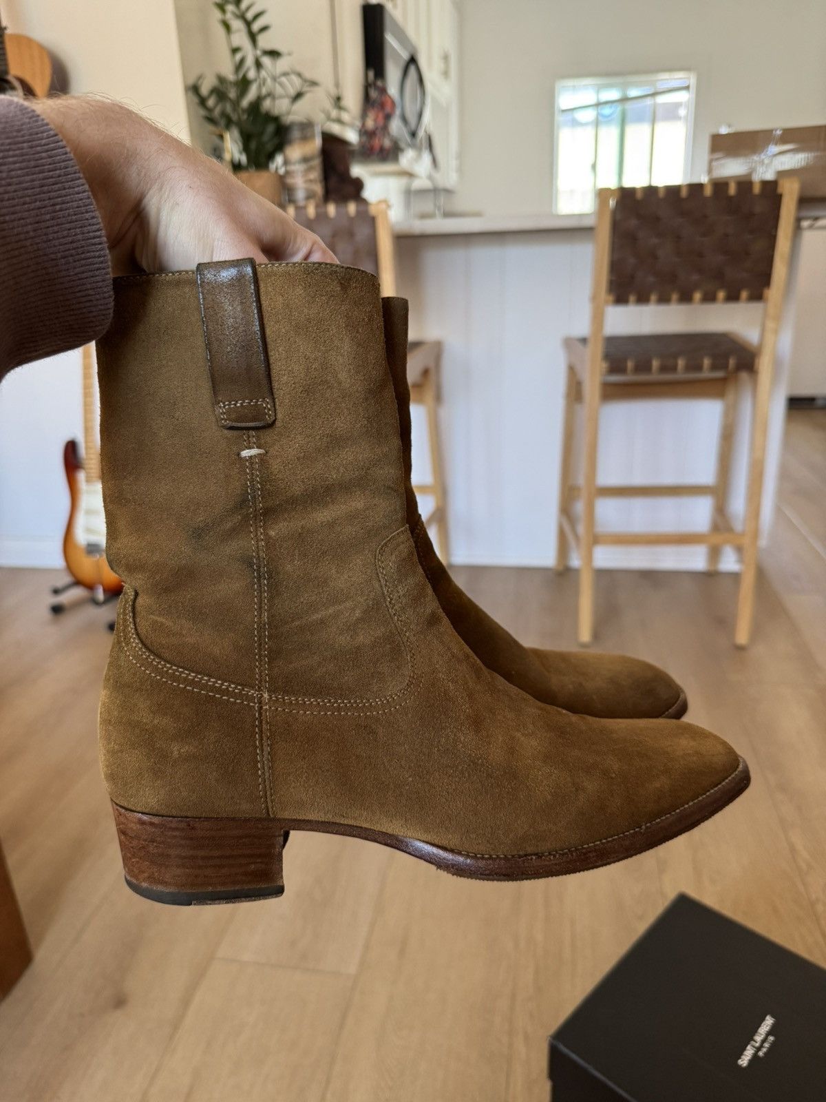 Hedi Slimane × Saint Laurent Paris Hedi cowboy Wyatt’s Size US 9 / EU 42 - 2 Thumbnail