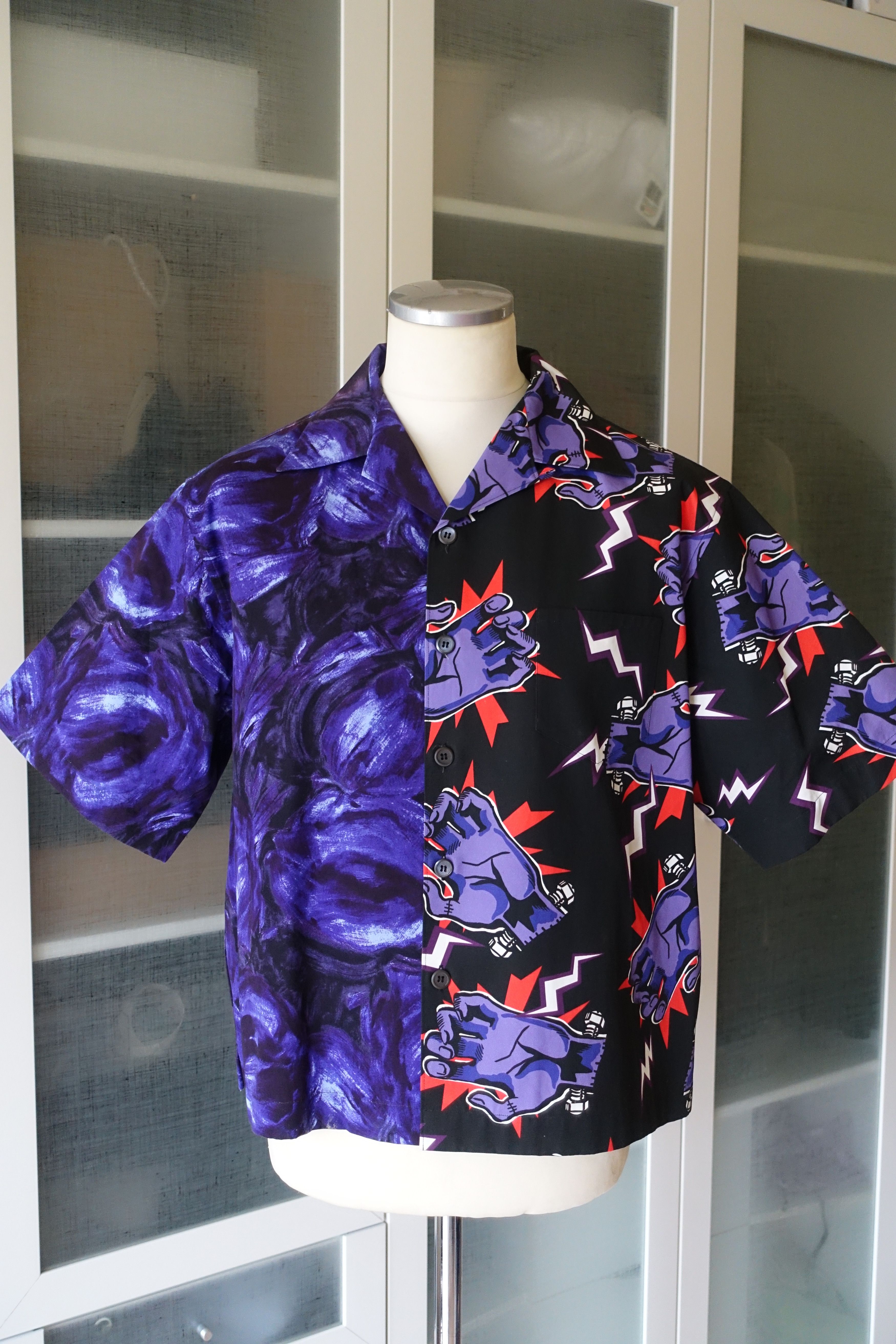 Prada FW19 double match Frankenstein Universal shirt Size US L / EU 52-54 / 3 - 1 Thumbnail