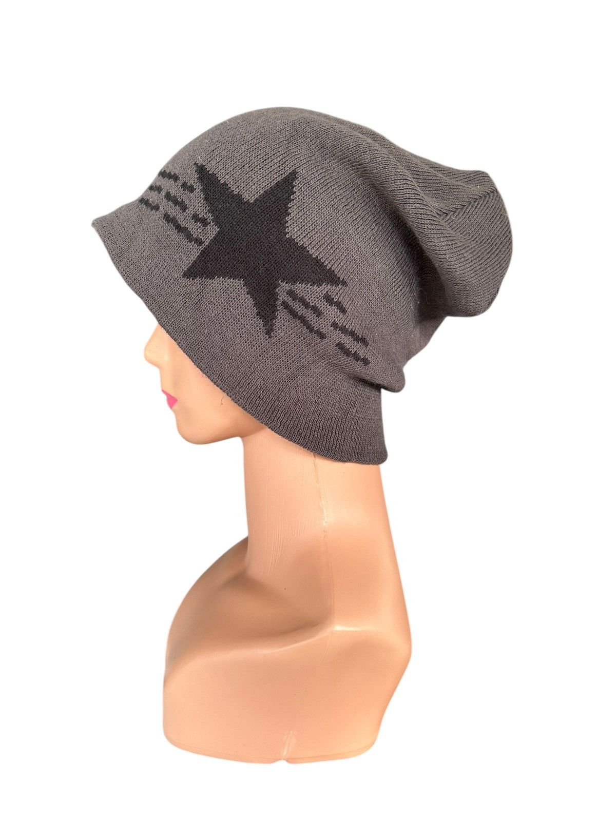 Japanese Brand × Kapital × Vintage Sunfaded Japanese Punk Bondage Style Beanie Hats Size ONE SIZE - 2 Thumbnail