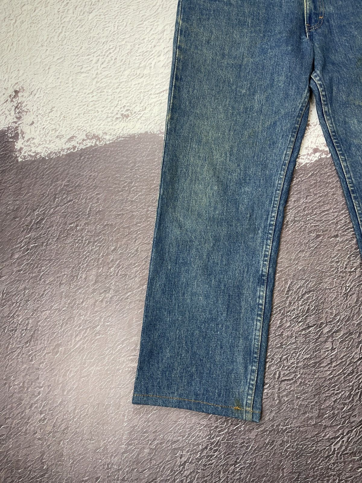 Polo Ralph Lauren Polo Ralph Lauren vintage made in USA faded denim jeans Size US 35 - 4 Thumbnail