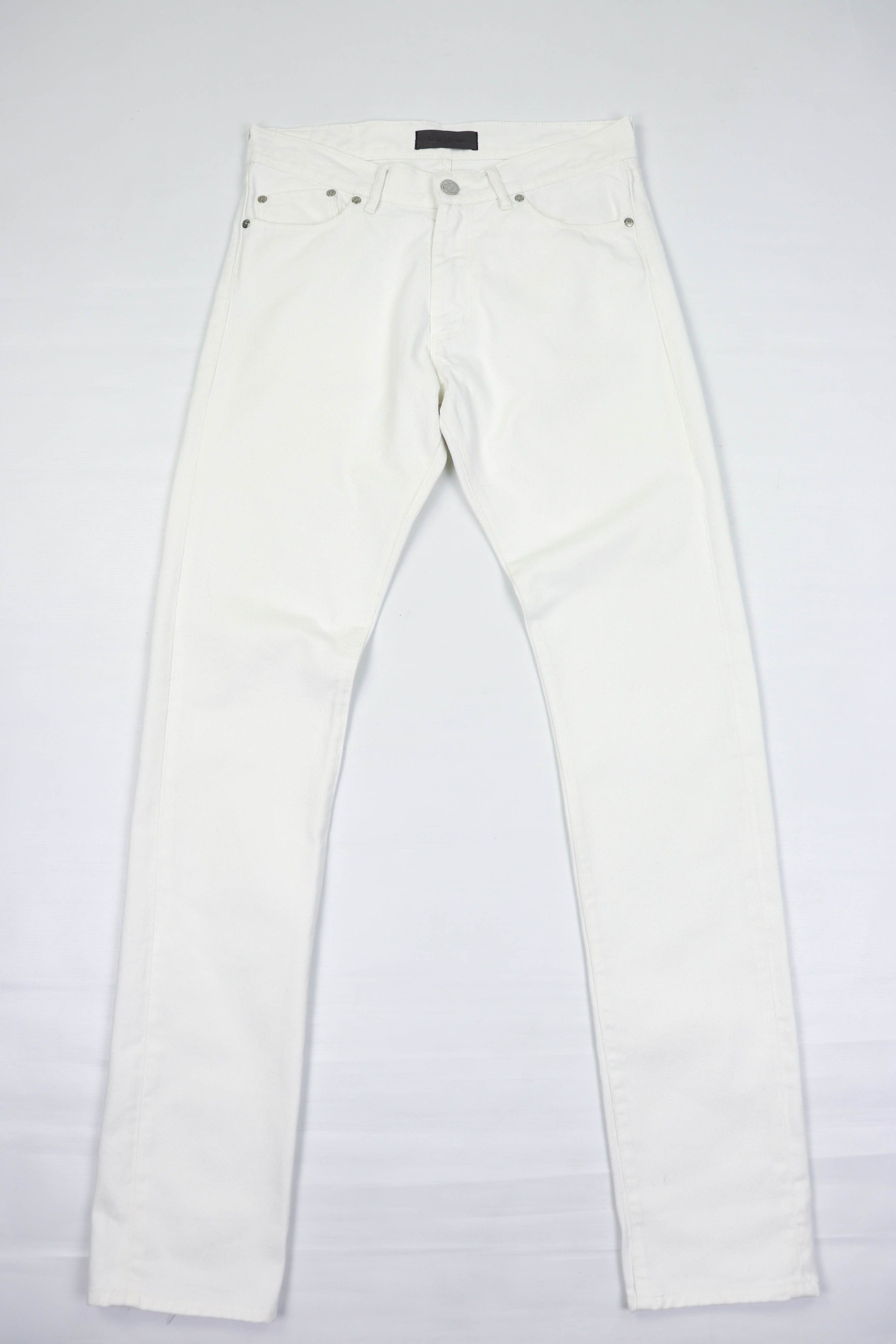 image of Acne Studios Acne Jeans Storlek White Denim Slim Skinny Jeans, Men's (Size 30)