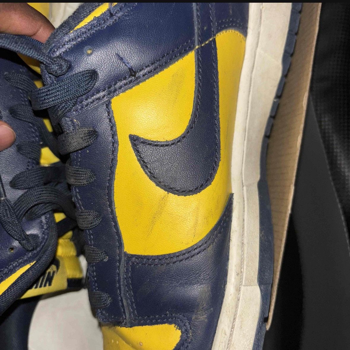 Nike Dunk Low Michigan Size US 12 / EU 45 - 3 Thumbnail