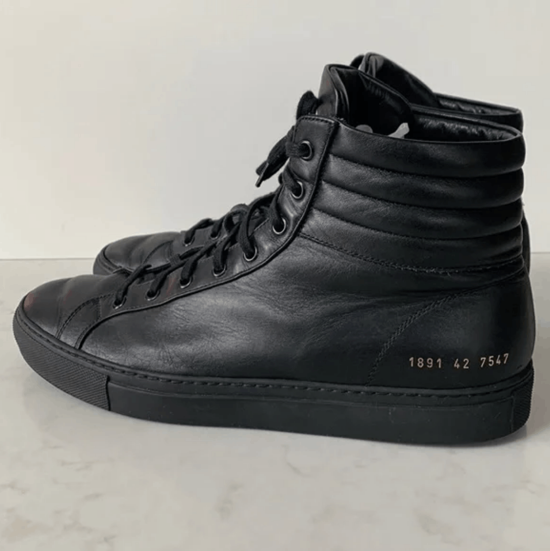 Common Projects Common Projects Achilles Premium High Size 42 Size US 9 / EU 42 - 2 Thumbnail