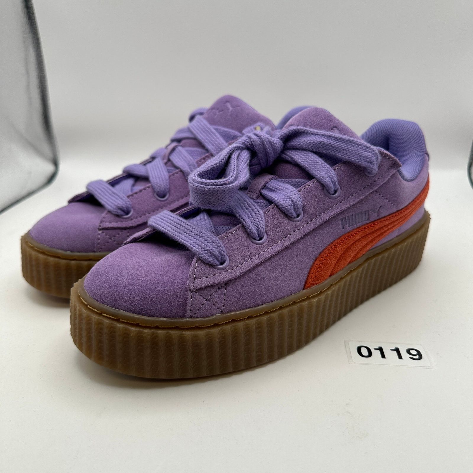 Puma FENTY x PUMA GS Sz 6 Creeper Phatty Rihanna 397587-03 Purple Size US 8 / IT 38 - 1 Thumbnail