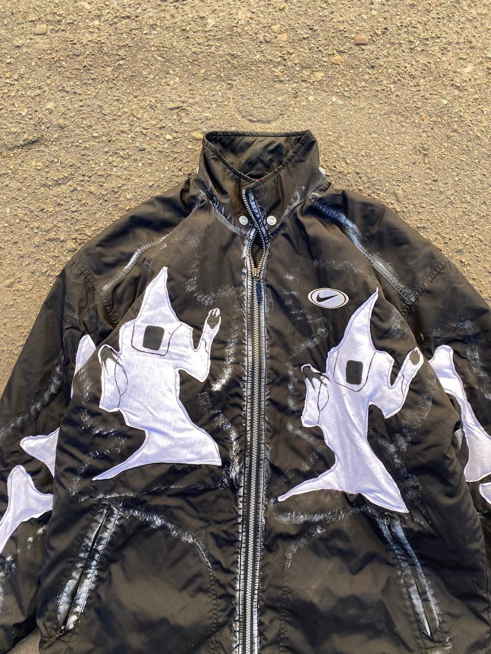 Nike Nike Custom Ghost distressed parka jacket Size US M / EU 48-50 / 2 - 4 Thumbnail